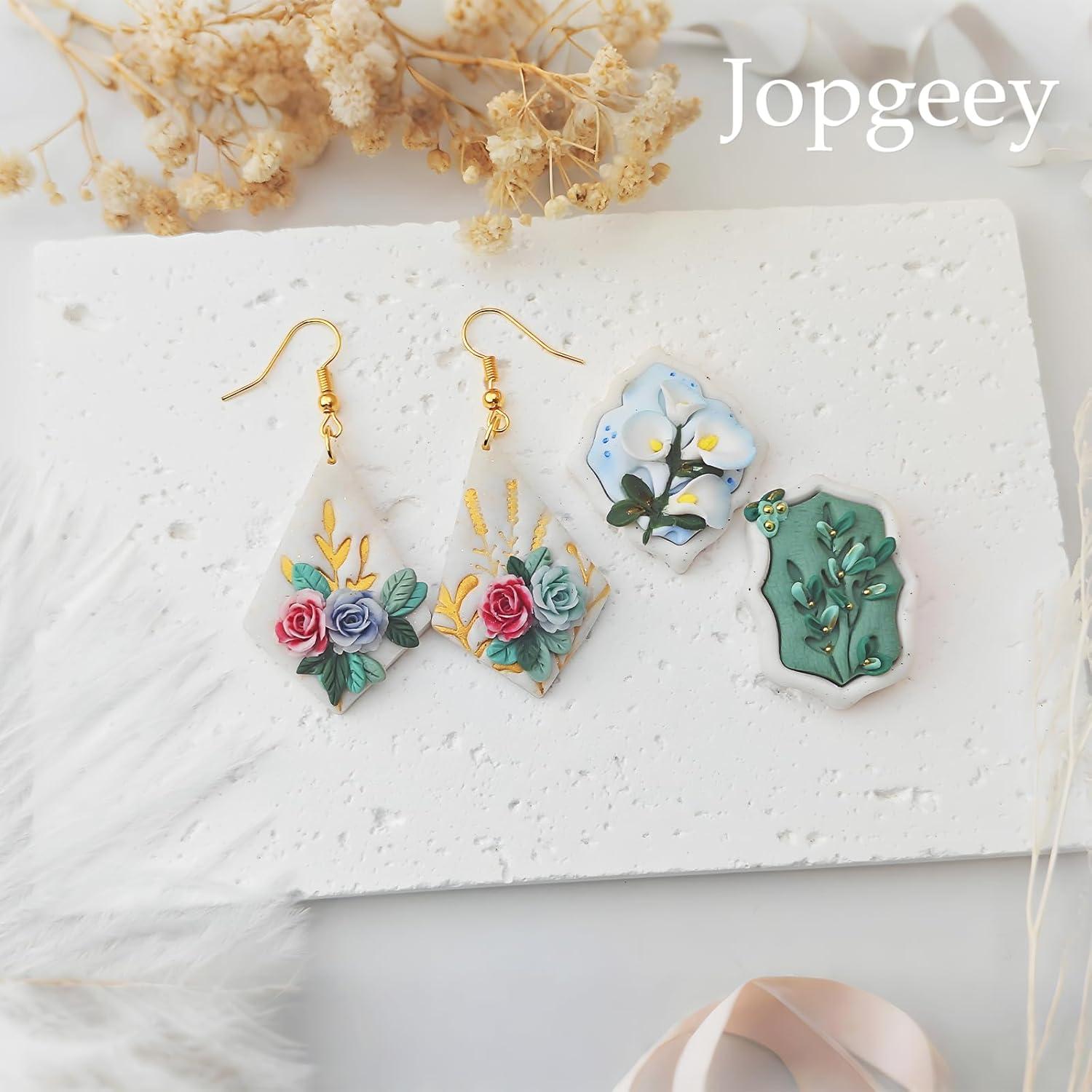 Juego de Sellos de Arcilla Polimérica Jopgeey - 12 Formas