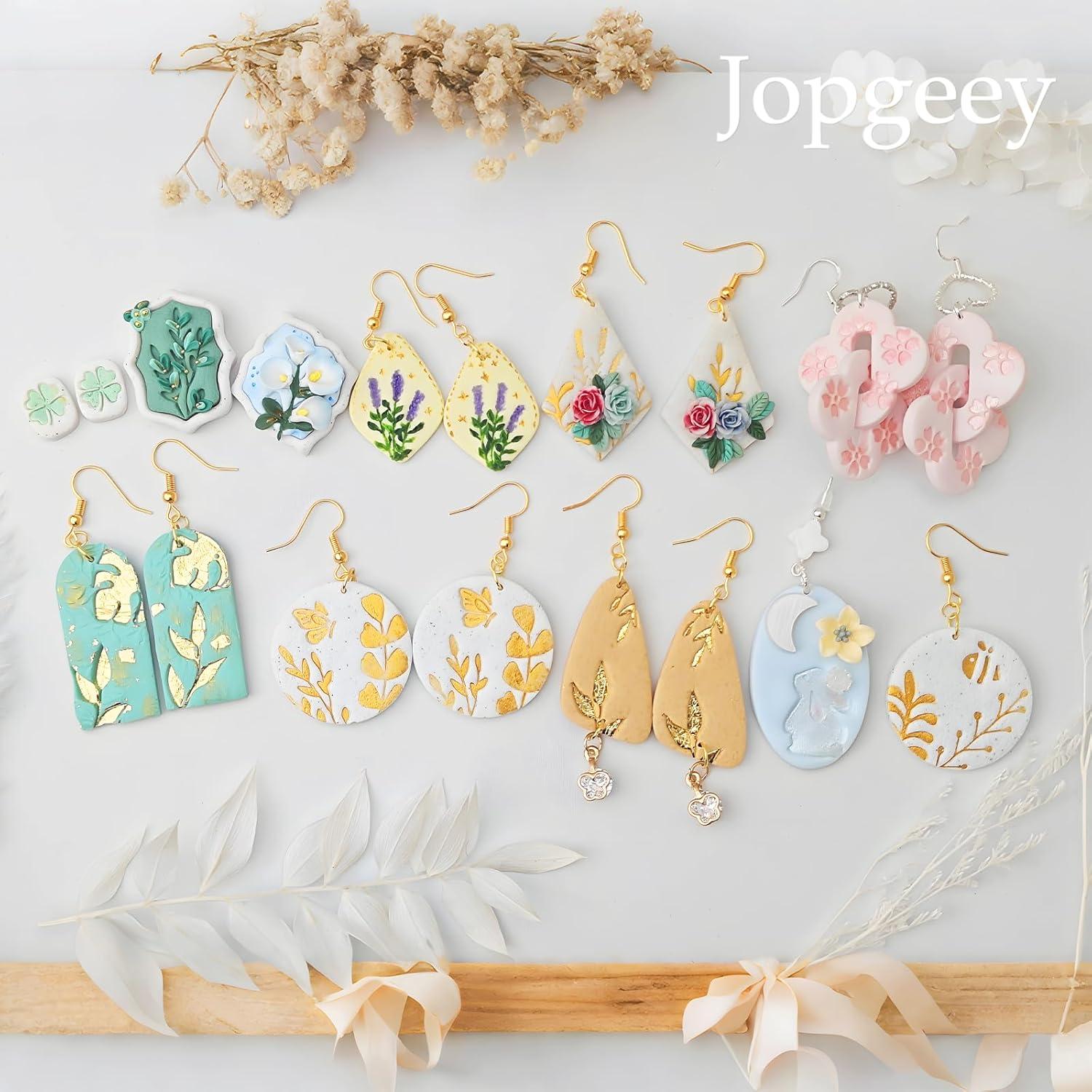 Juego de Sellos de Arcilla Polimérica Jopgeey - 12 Formas