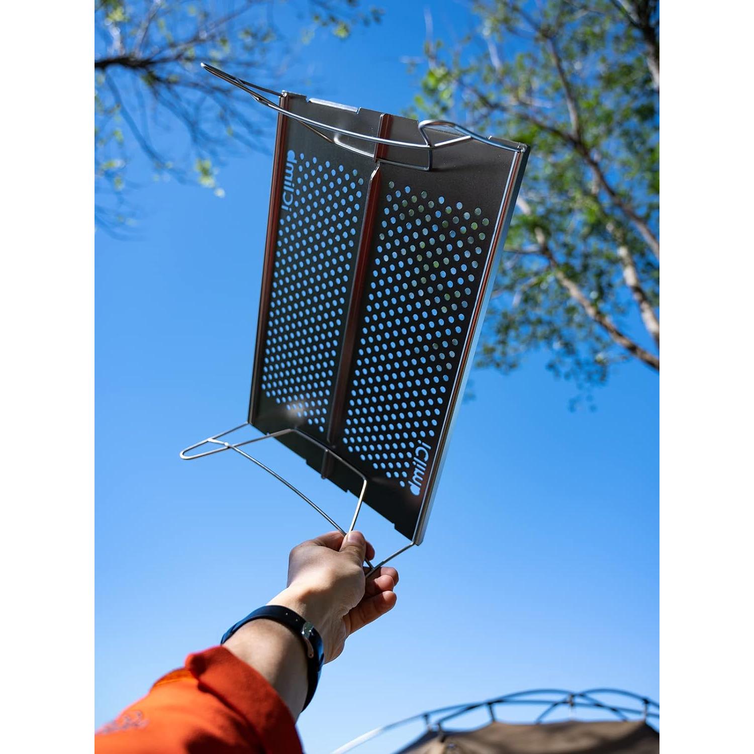 Mesa Plegable Mini iClimb Ultraligera para Camping 0,45 kg