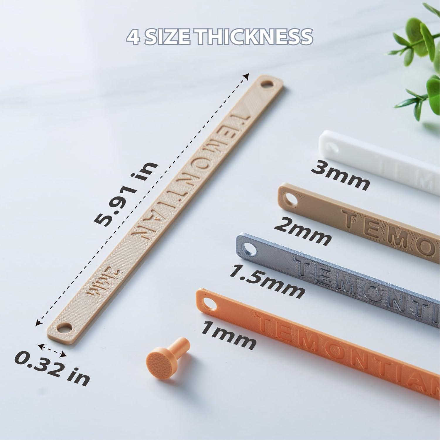 Juego de Guías de Profundidad TEMONTIAN 4 Pares 1-7.5mm
