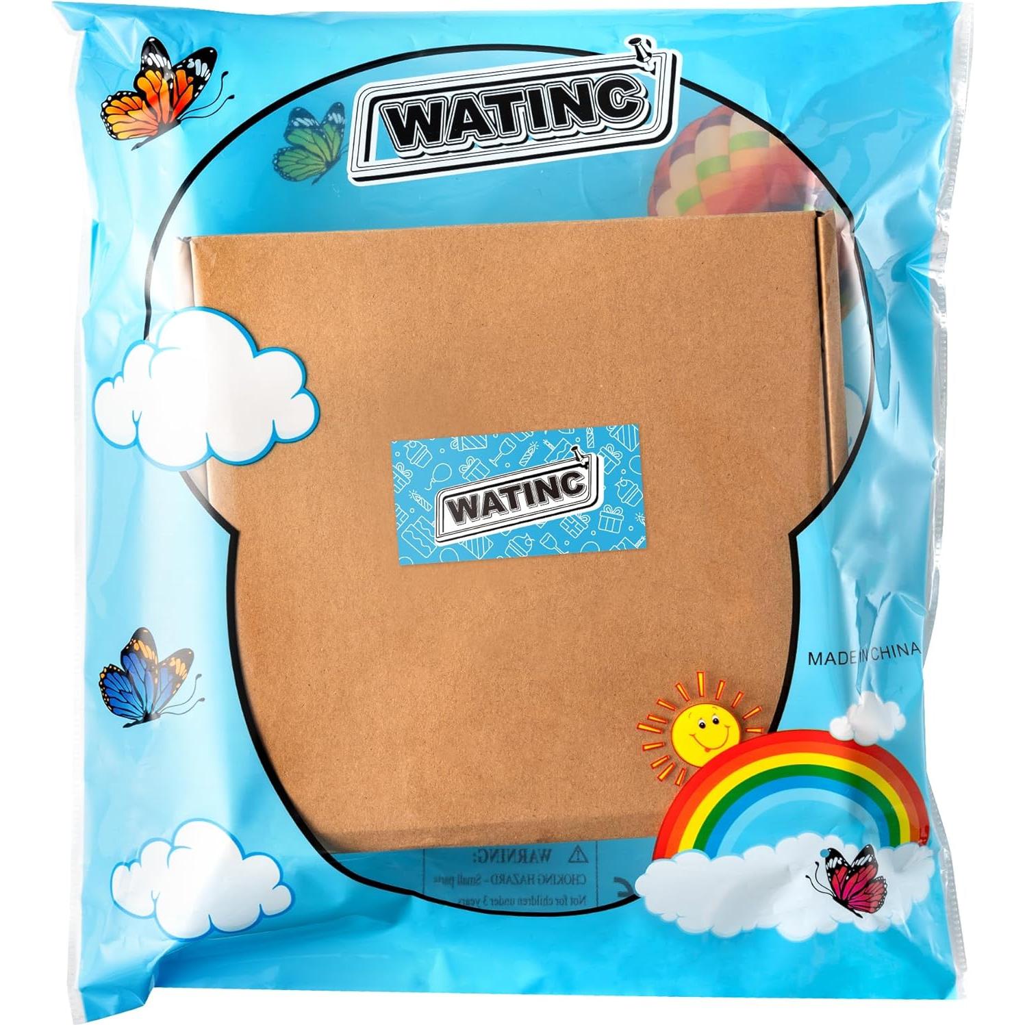 Kit de Posavasos de Aguja de Punzón WATINC - 22 Piezas con Patrones de Ranas