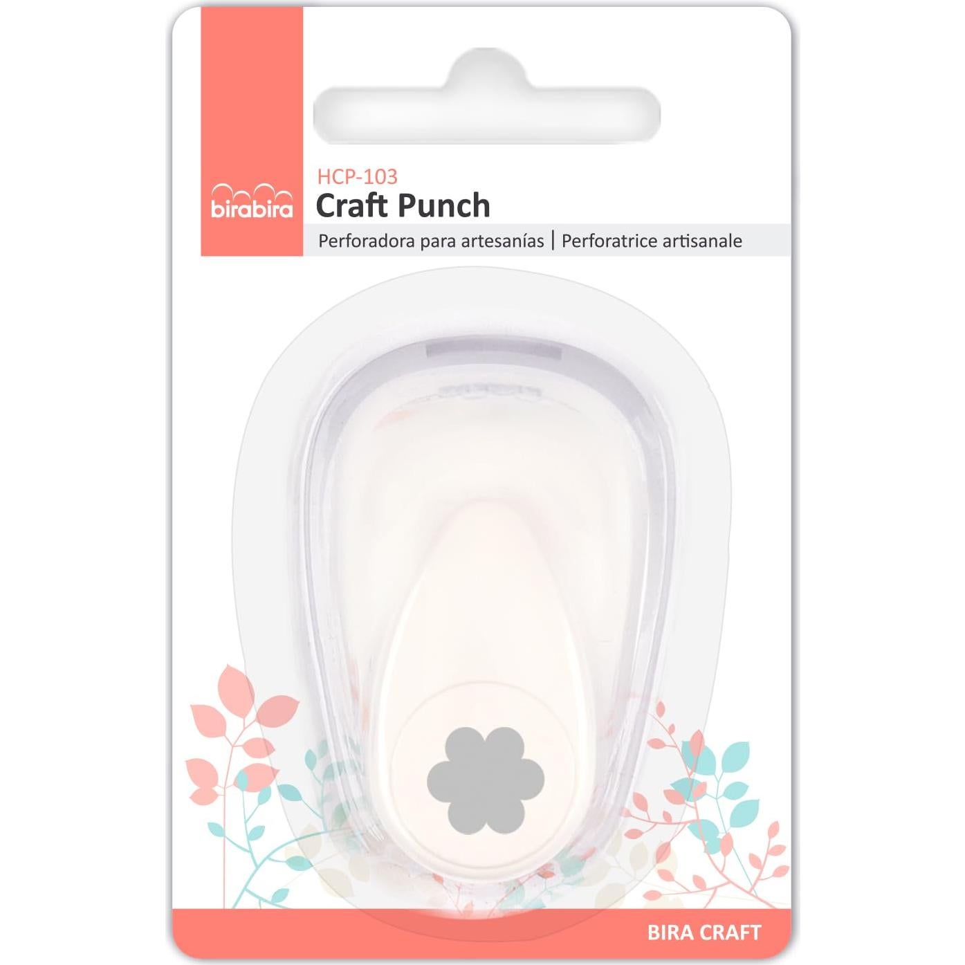 Troqueladora Manual Bira Craft Flor 0.95 cm para Papel