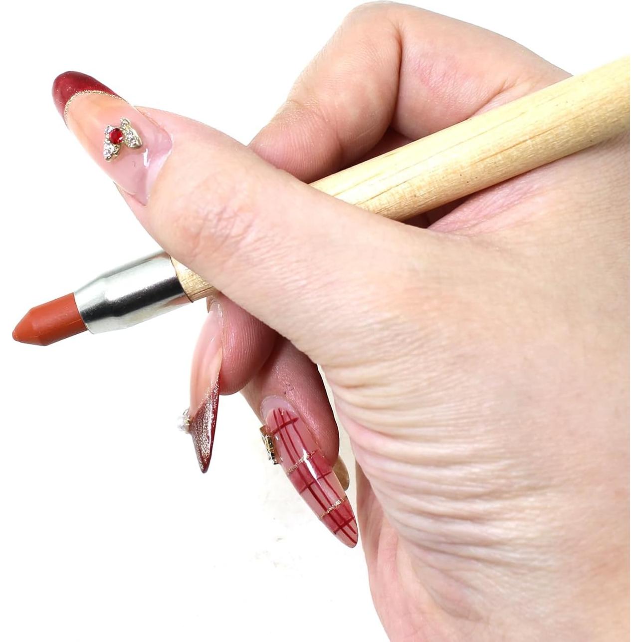 Maxmoral 3 Herramientas de Arte Bolígrafos Borradores Doble Punta