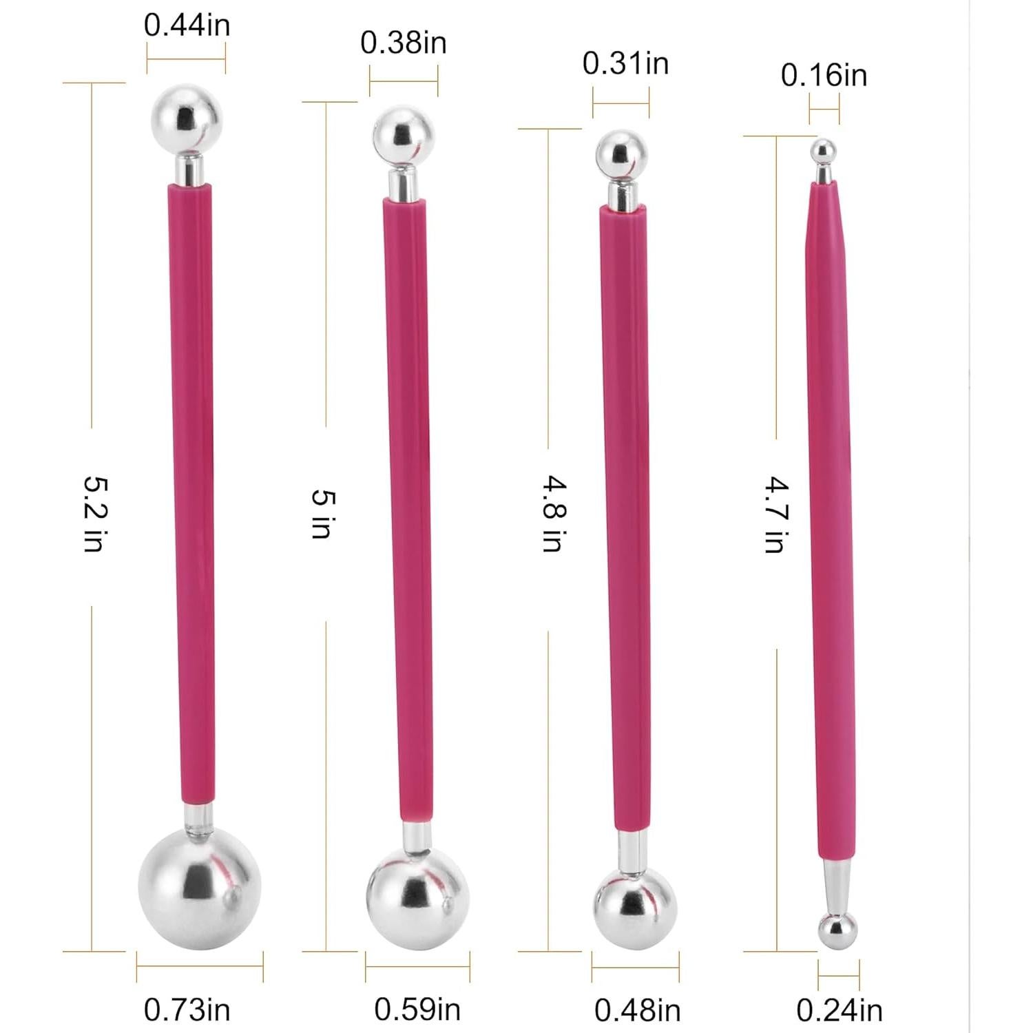 Herramienta de Modelado de Pasteles Ailaxq Rosa 8 Tamaños
