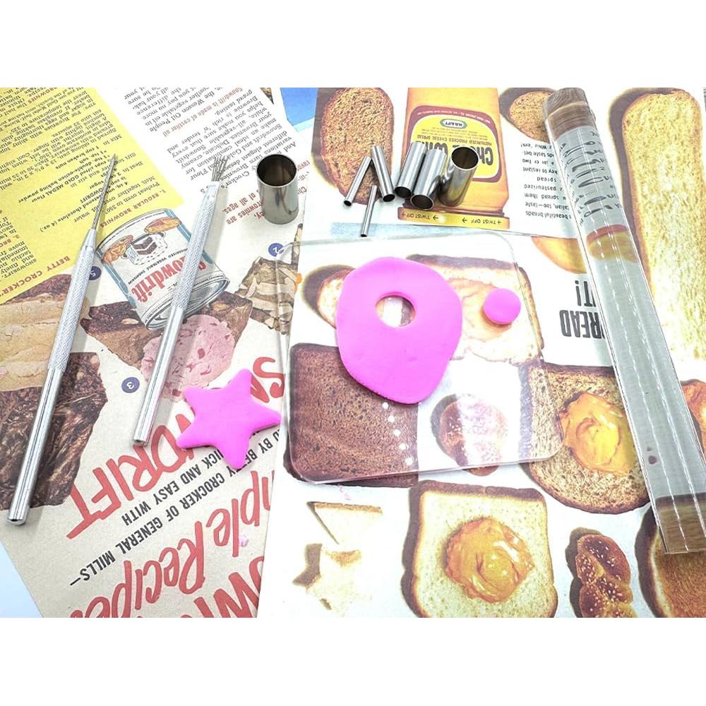 Juego de herramientas para arcilla 11 piezas URIMPAVIDO