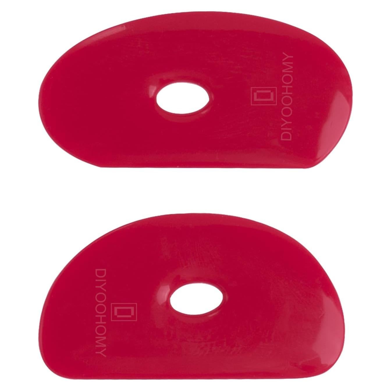 Espátulas de Cerámica DIYOOHOMY - Kit de 2 Herramientas de Silicona