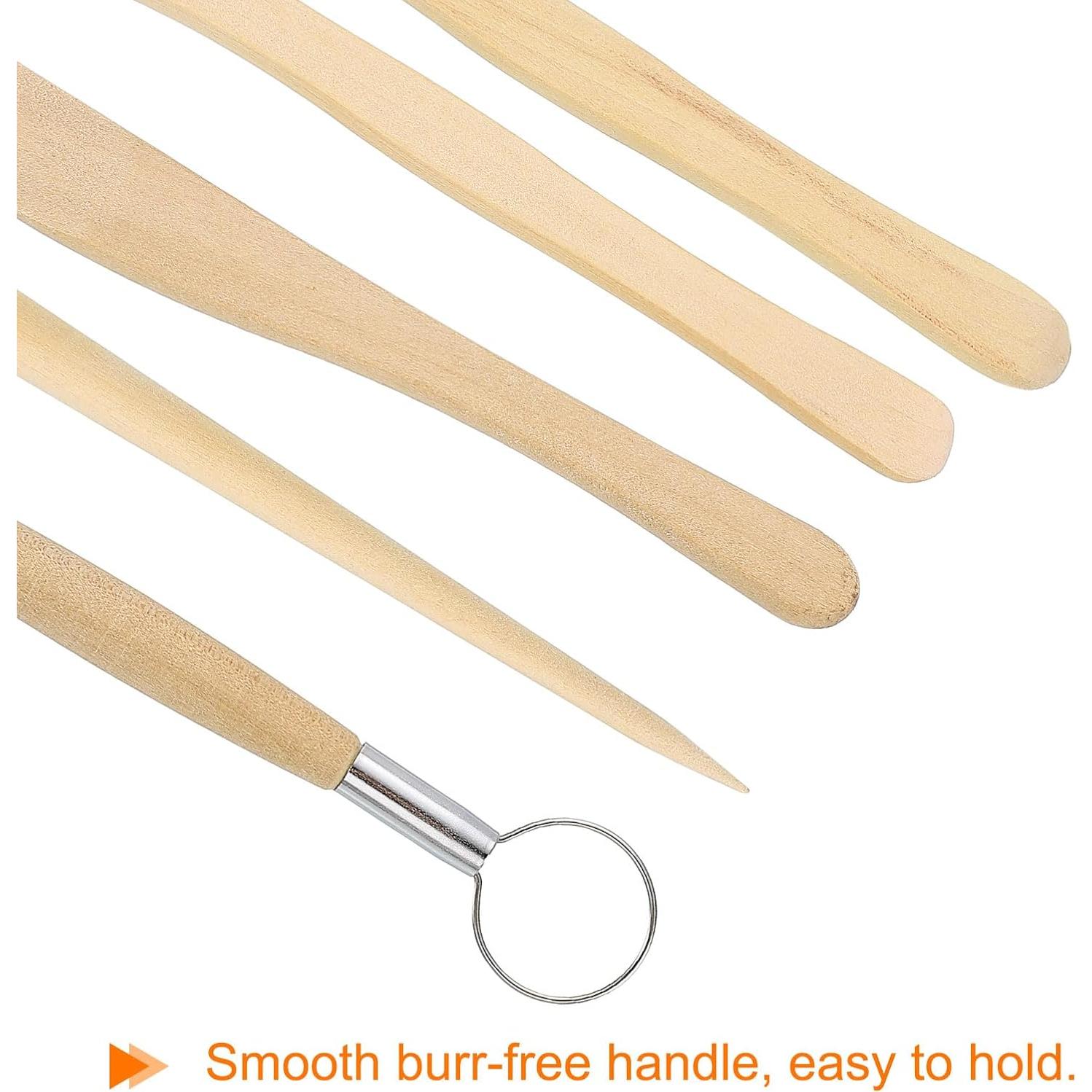 Kit de Herramientas de Escultura de Arcilla HARFINGTON 5 Piezas