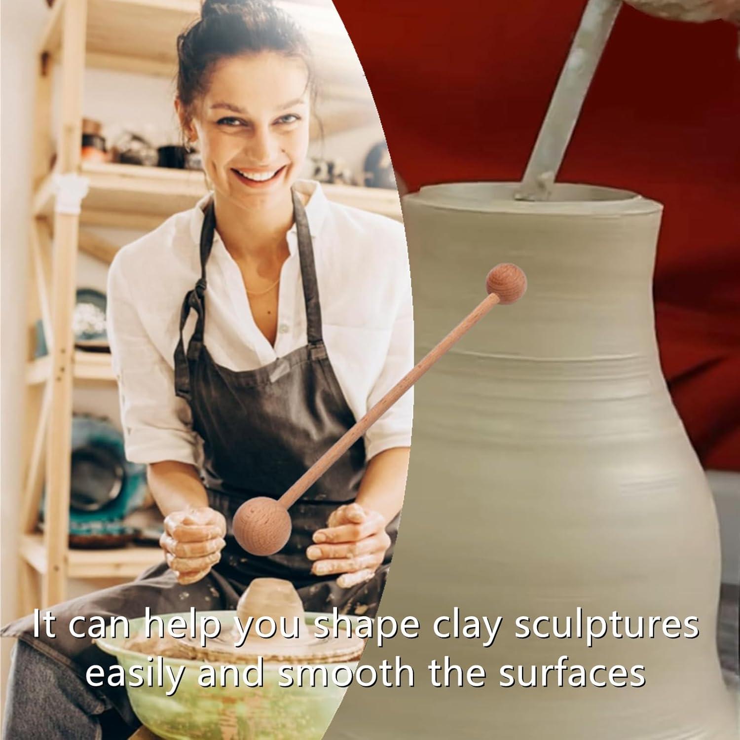 Herramienta de Modelado de Arcilla Xilanyan 34 cm Madera