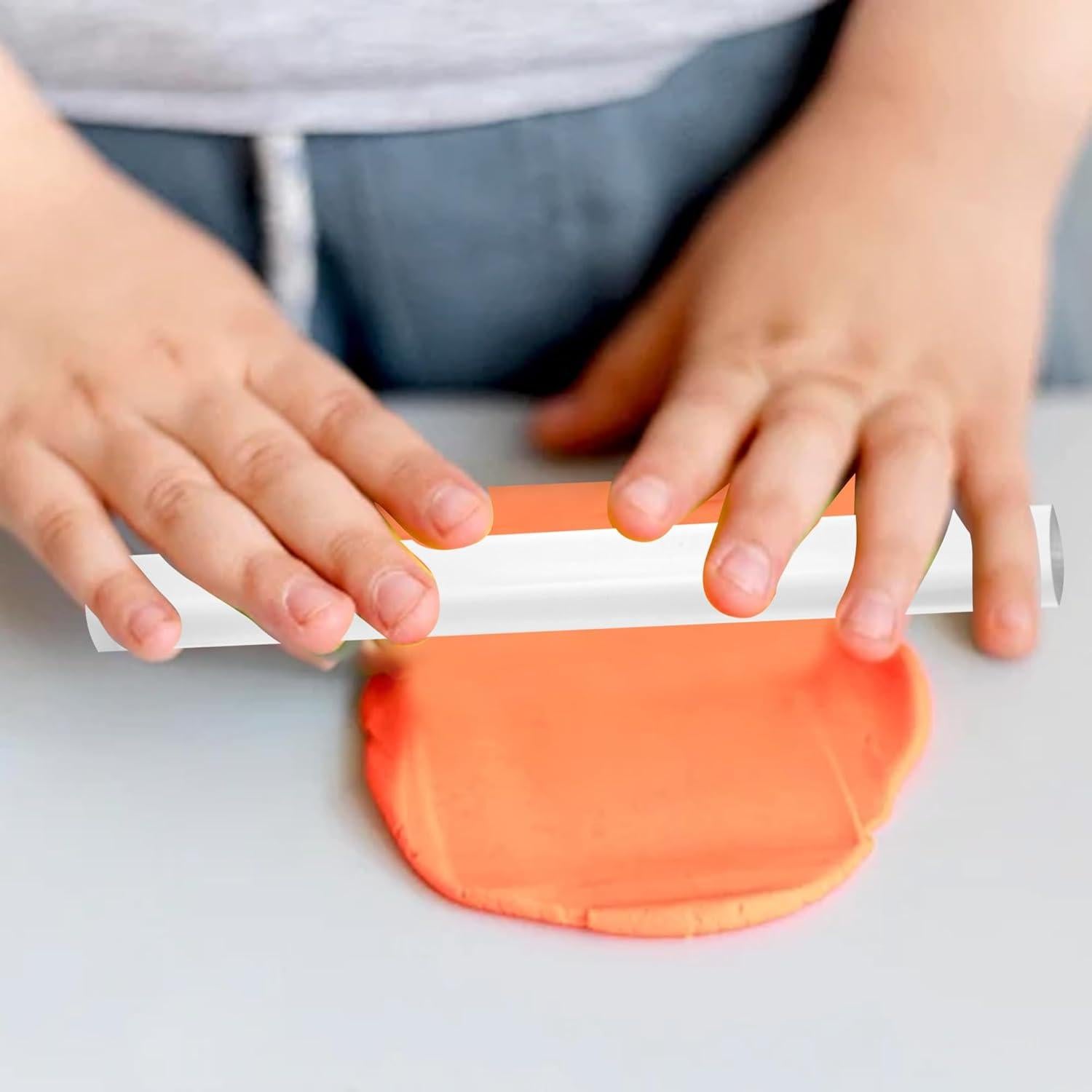 Rodillo de Acrílico Antiadherente pson 19.5x2cm para Manualidades