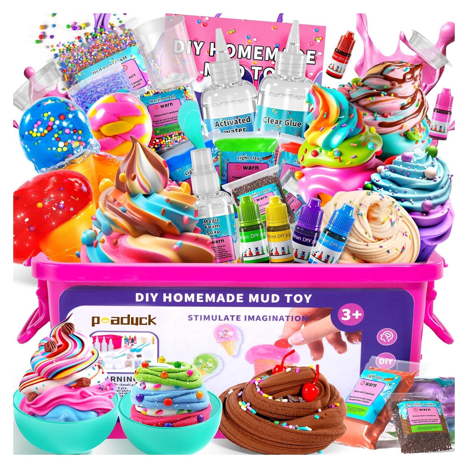 Kit de Hacer Helados PEADUCK para Niñas 4-12 Años