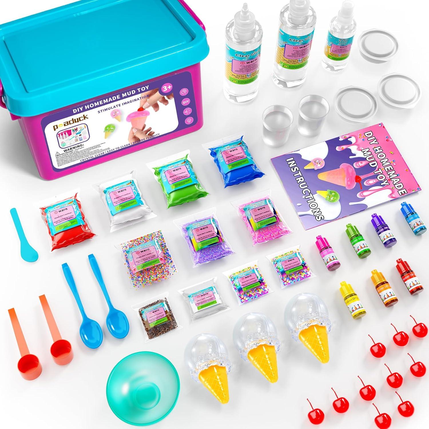 Kit de Hacer Helados PEADUCK para Niñas 4-12 Años