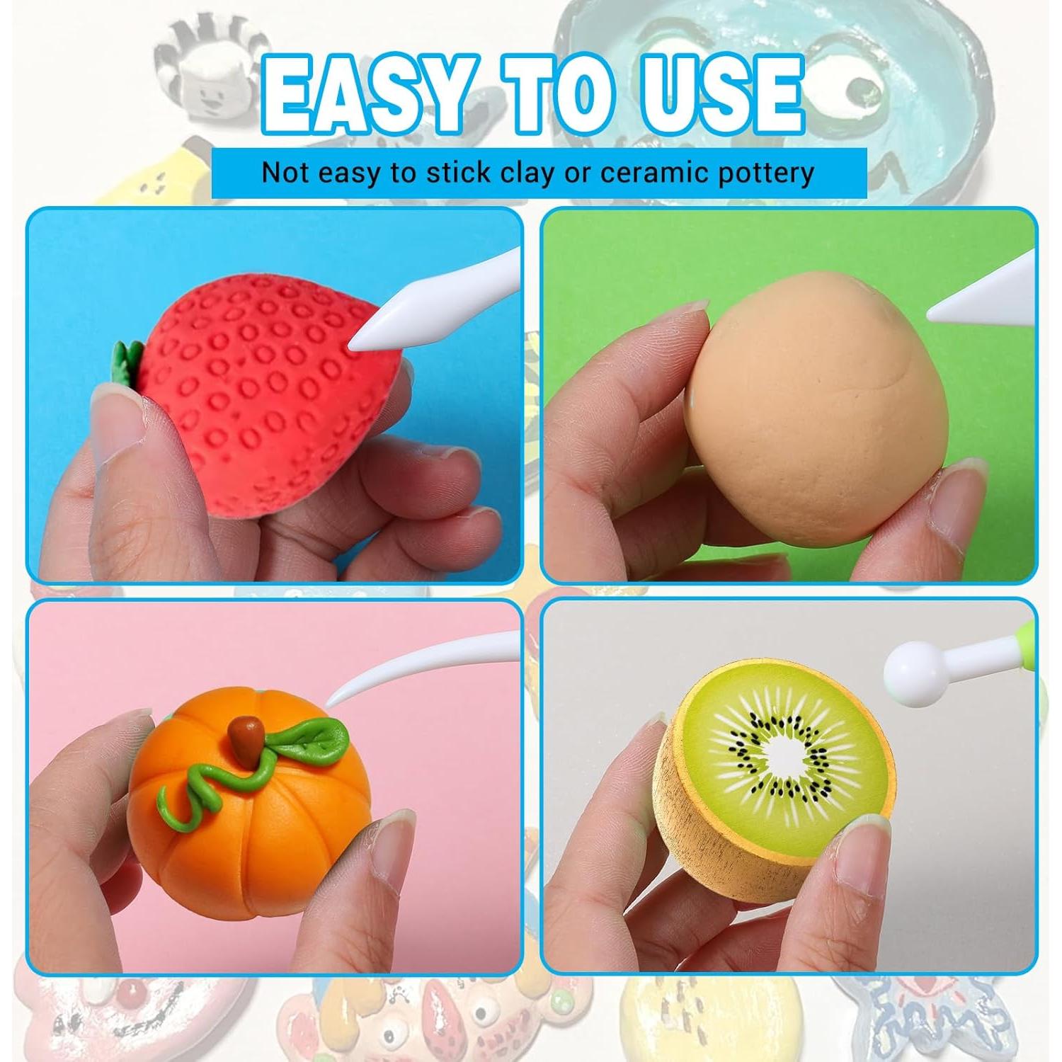 Juego de Herramientas de Escultura de Arcilla TIESOME 9 Piezas