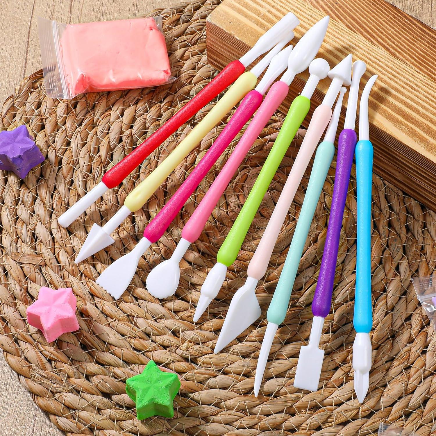 Juego de Herramientas de Escultura de Arcilla TIESOME 9 Piezas