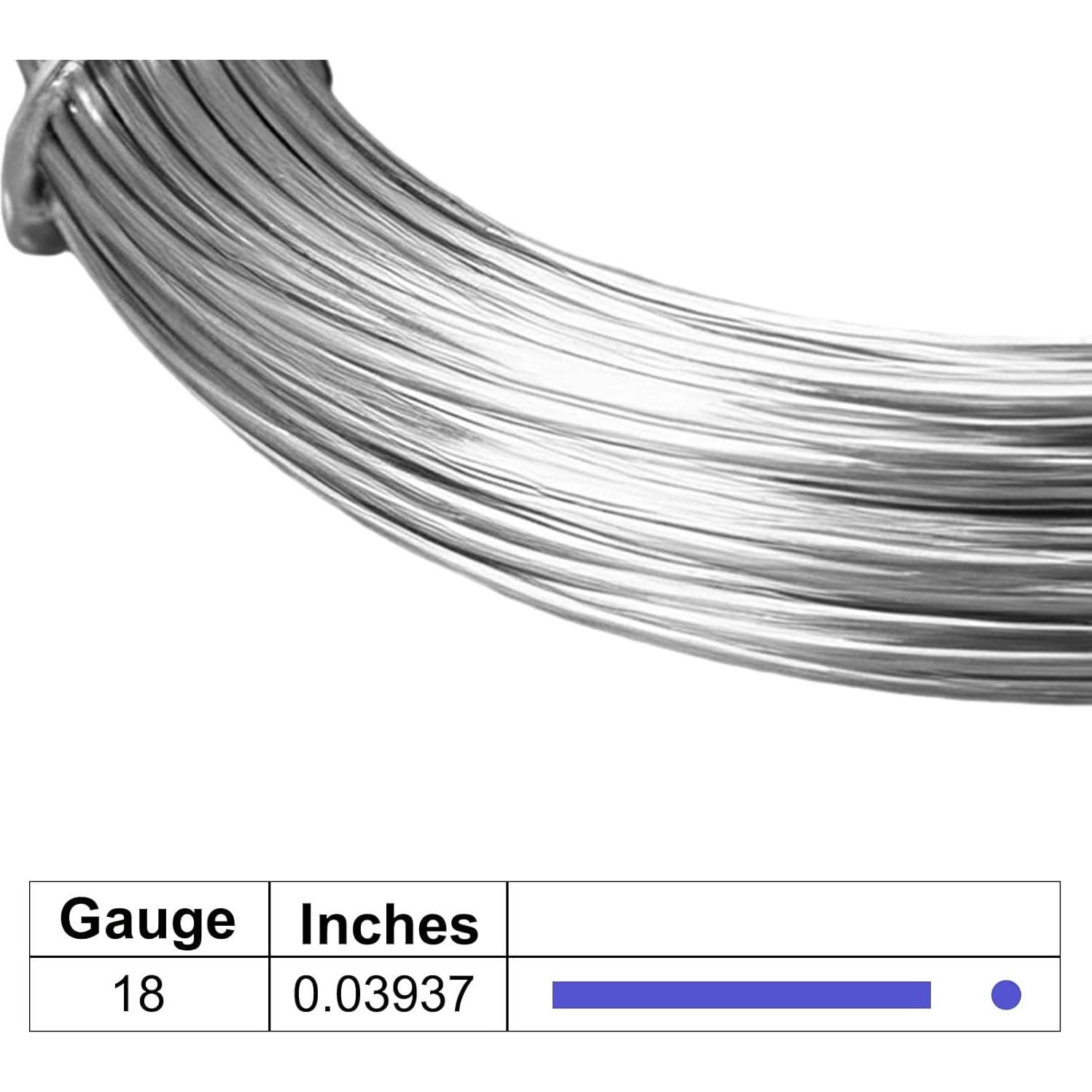 Alambre de Artesanía de Aluminio 1mm 30m XLAR para Joyas y Decoración