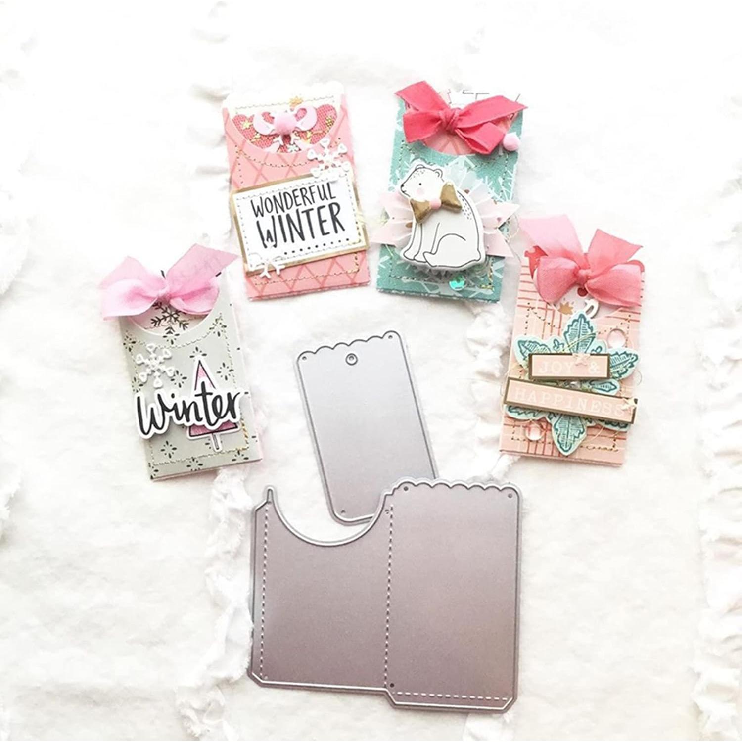 Troqueles de Corte de Metal Hinanana para Scrapbooking 14.1x8.2cm