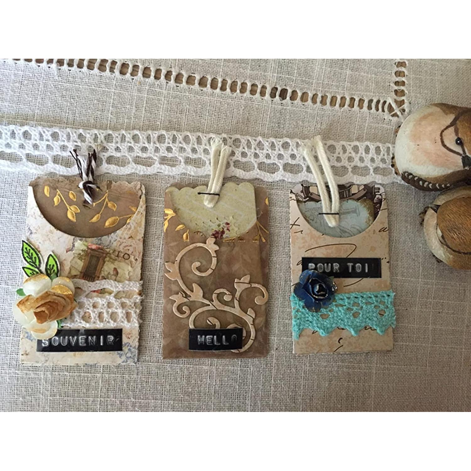 Troqueles de Corte de Metal Hinanana para Scrapbooking 14.1x8.2cm