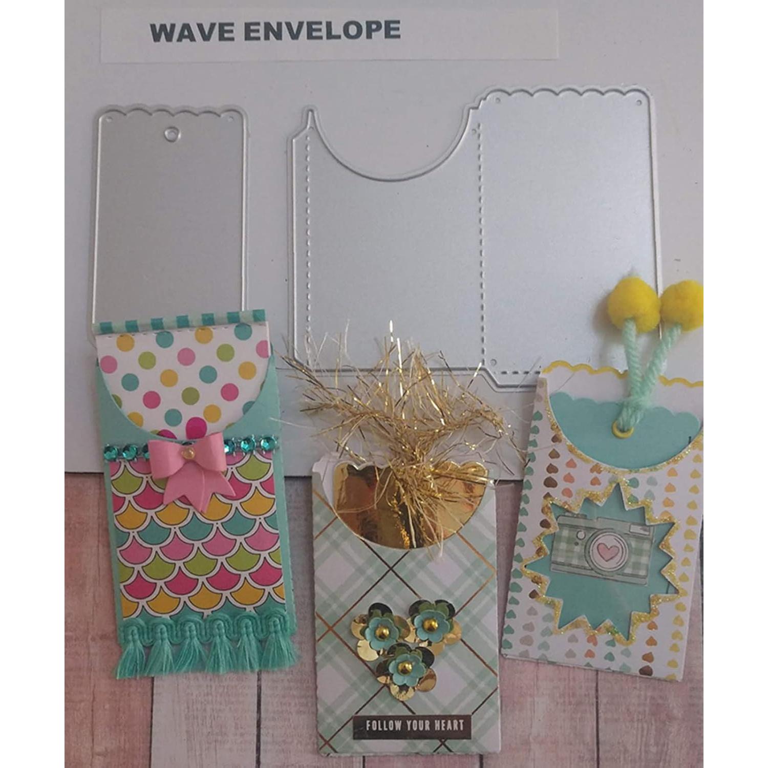 Troqueles de Corte de Metal Hinanana para Scrapbooking 14.1x8.2cm