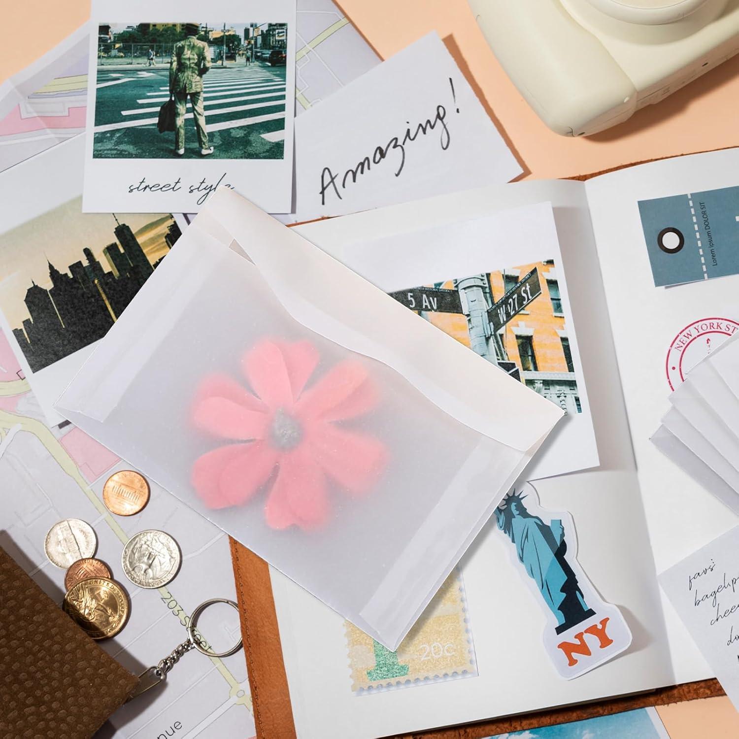 Paquete de 60 Sobres Autoadhesivos Qulkws 10.16x7.62 cm