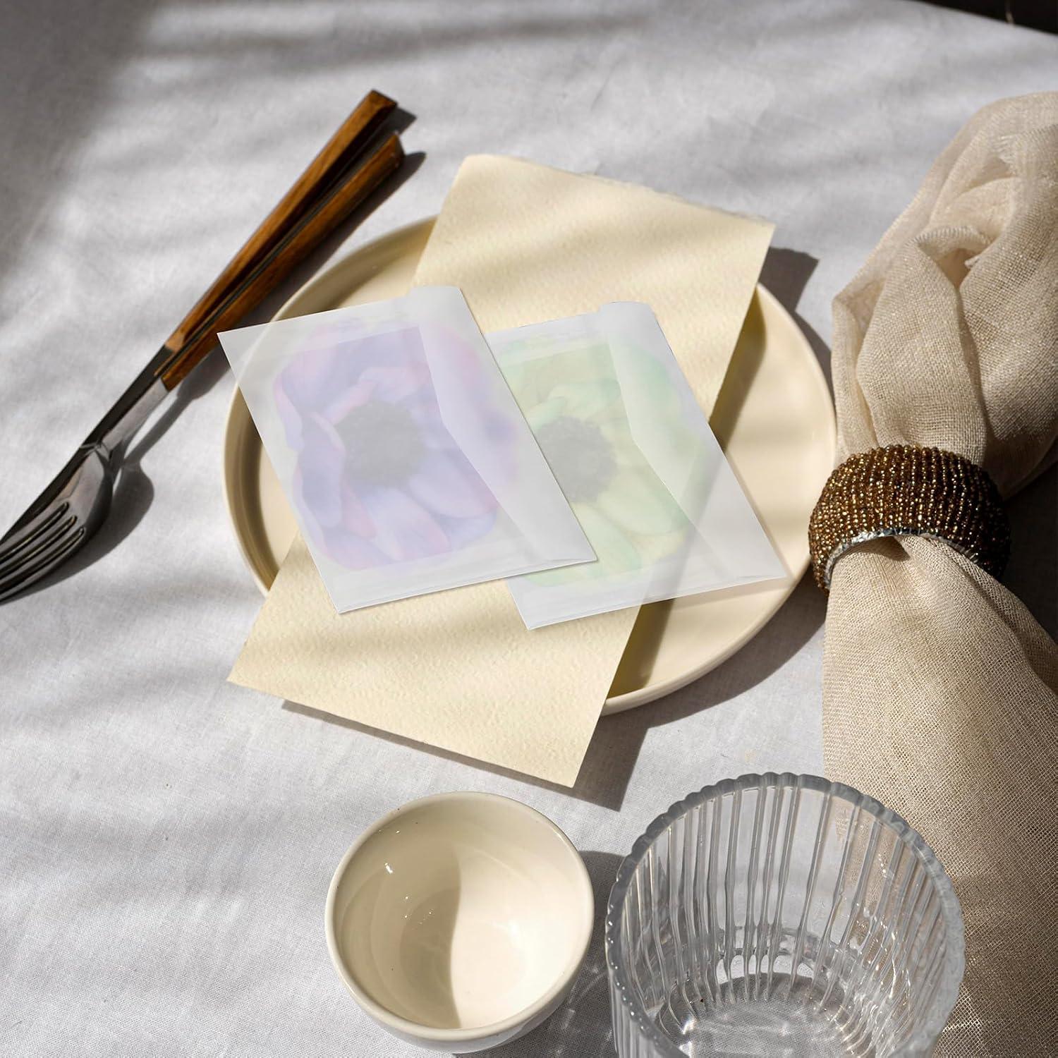 Paquete de 60 Sobres Autoadhesivos Qulkws 10.16x7.62 cm