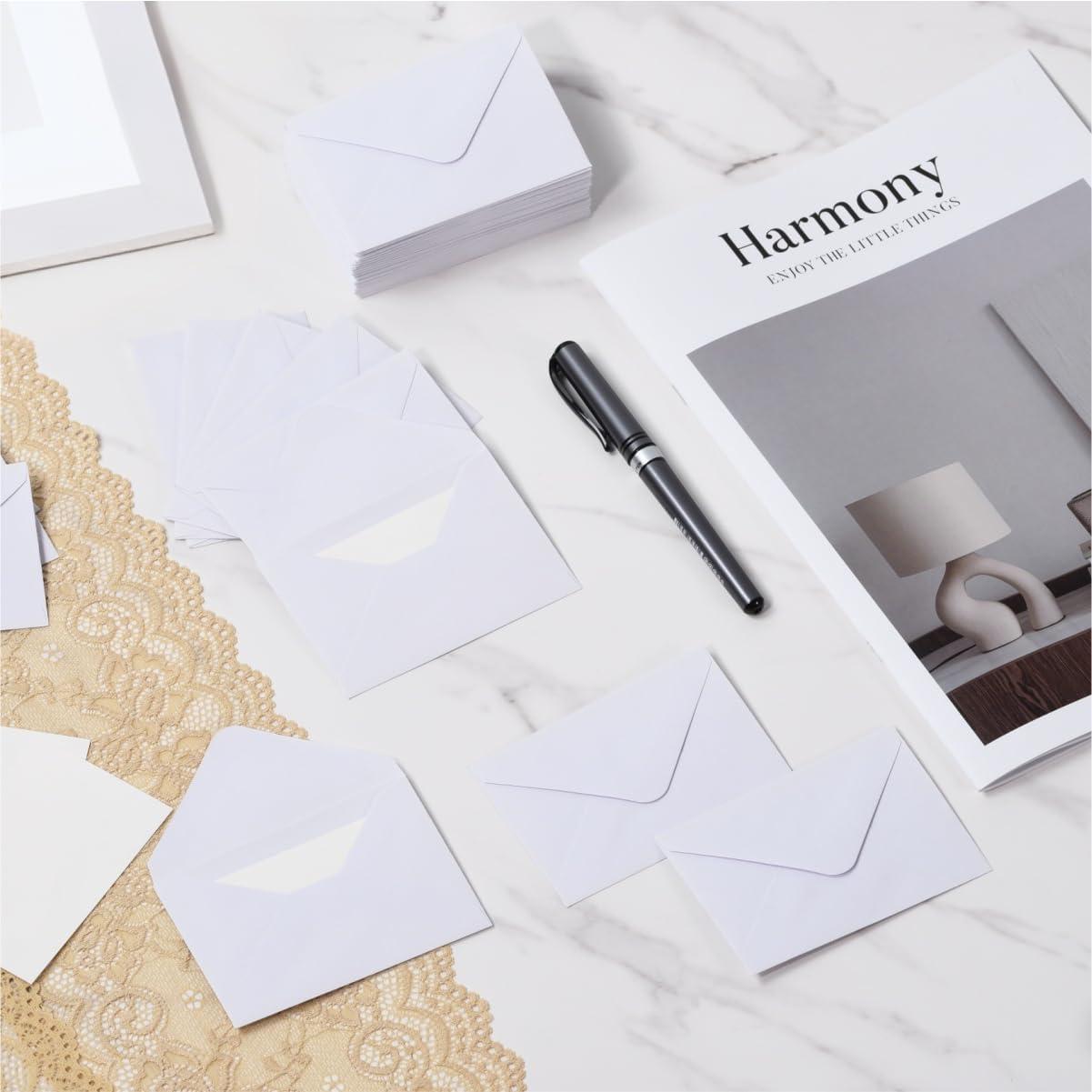 Paquete de 100 sobres mini Keketer 10 x 7 cm autoadhesivos