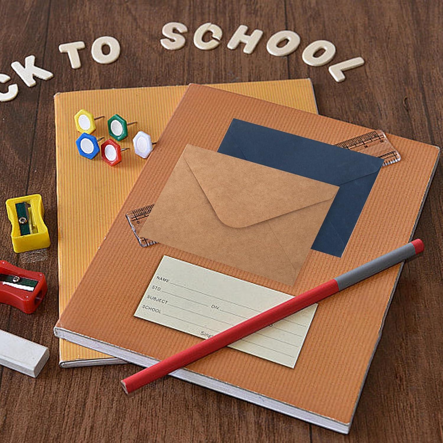 90 Paquetes de Sobres Vintage Nitelemn 10.16 x 6.86 cm Multicolor