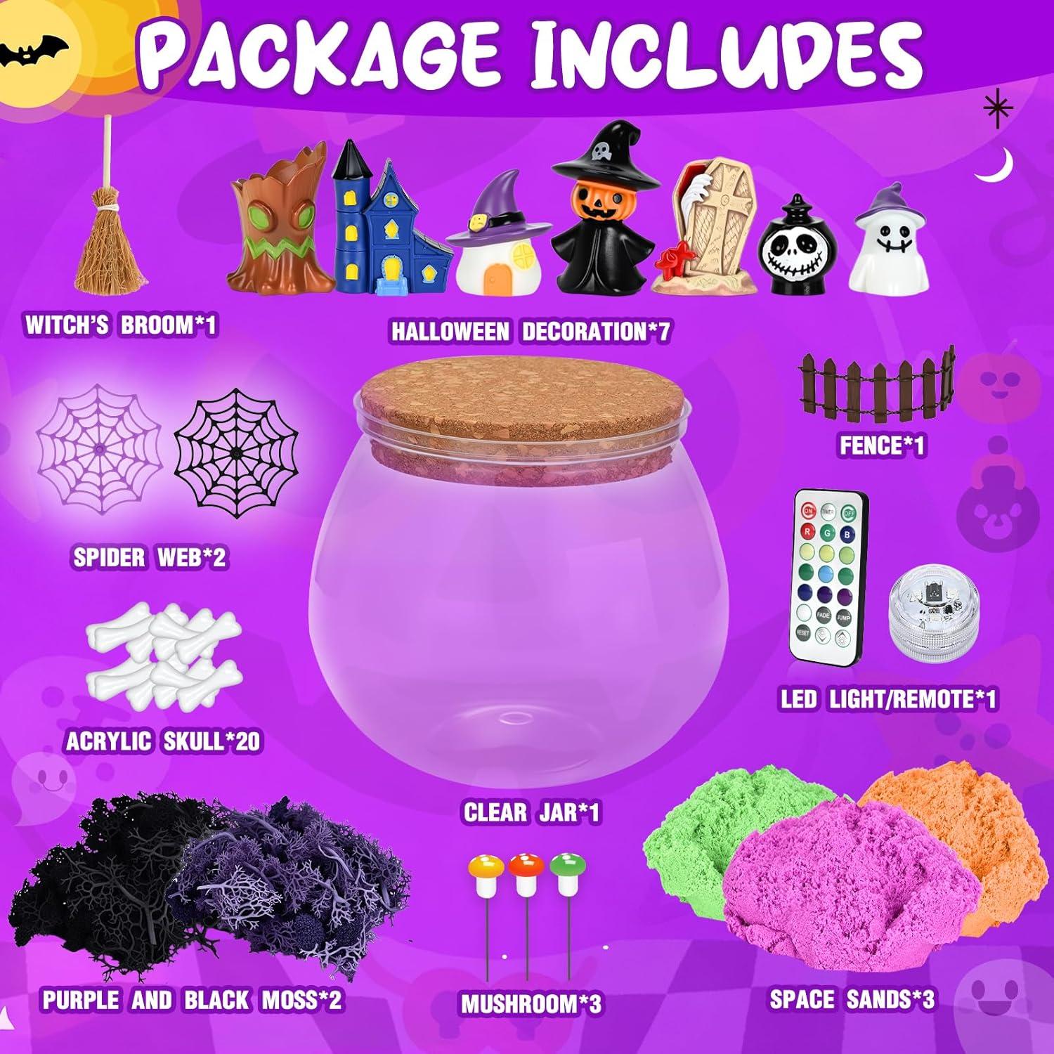 Kit de Manualidades Halloween Y-FABKKI con Luces LED 0.61 kg