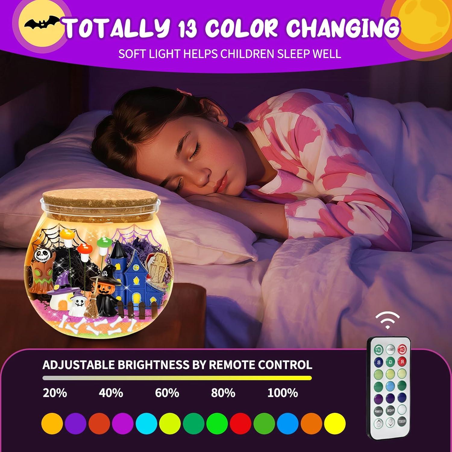 Kit de Manualidades Halloween Y-FABKKI con Luces LED 0.61 kg