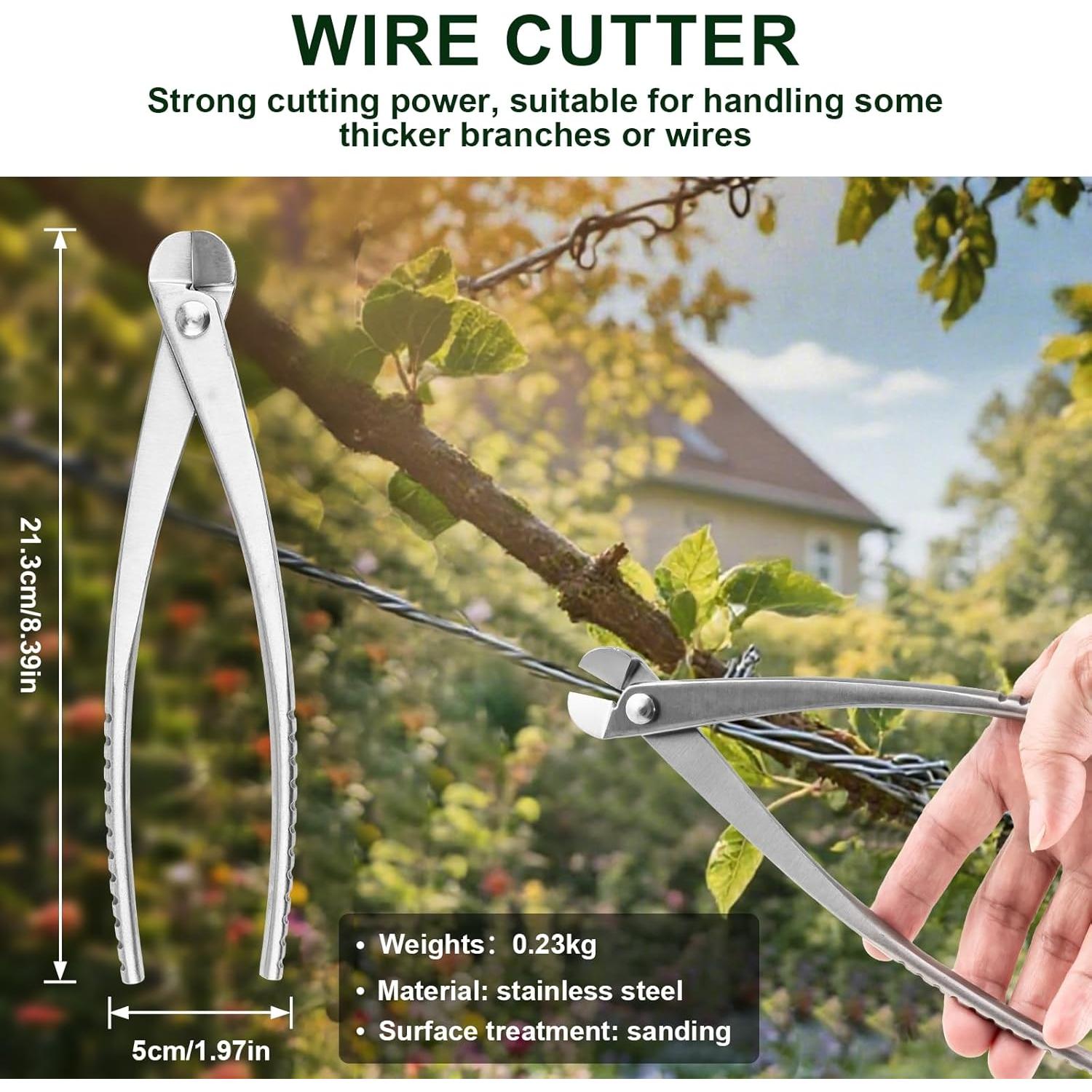 Juego de Herramientas de Poda de Bonsai 6 PZS ppkbbeb