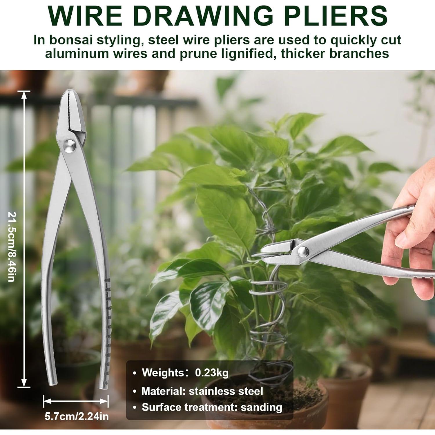 Juego de Herramientas de Poda de Bonsai 6 PZS ppkbbeb