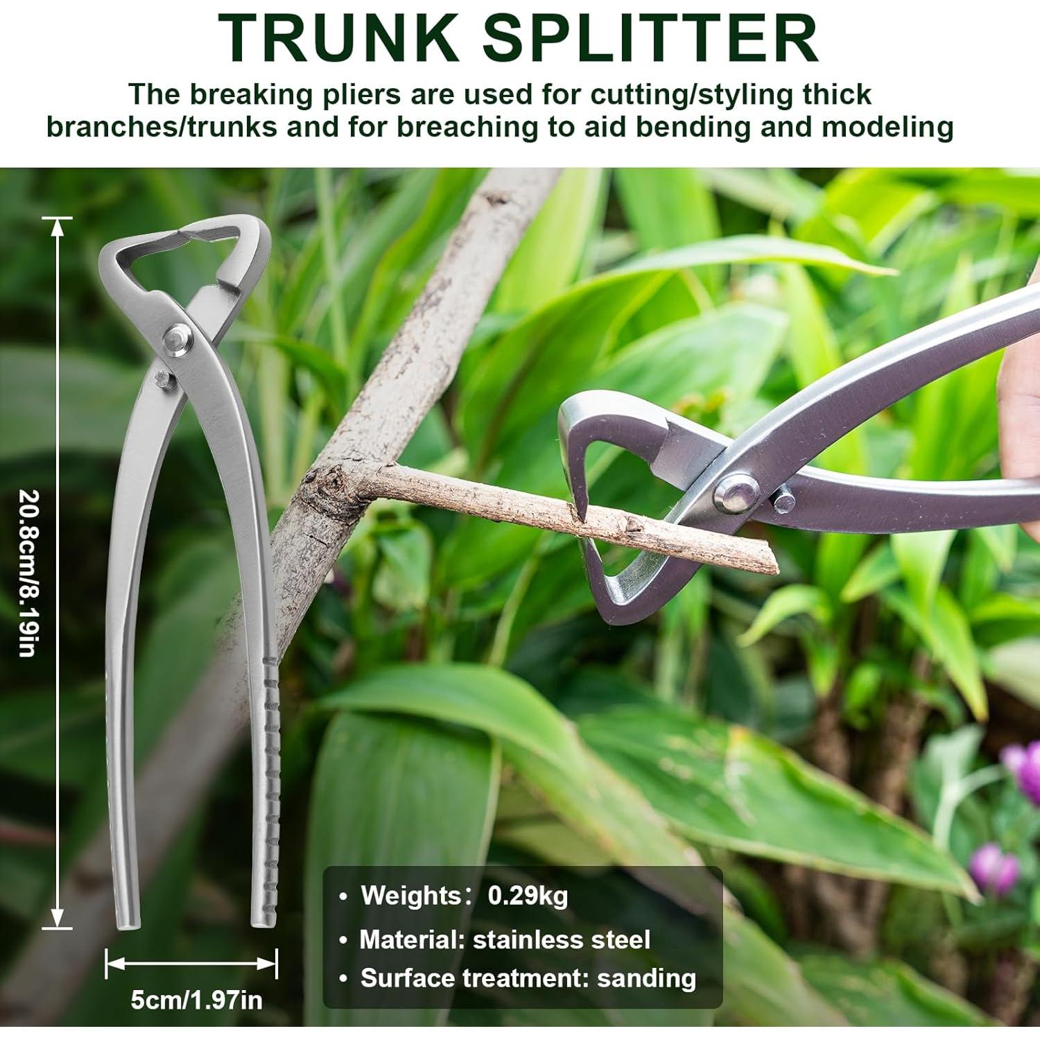 Juego de Herramientas de Poda de Bonsai 6 PZS ppkbbeb