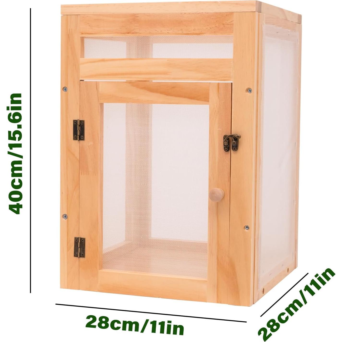 Kit de jaula para mariposas Yohsnor - Casa para orugas 39.88 cm