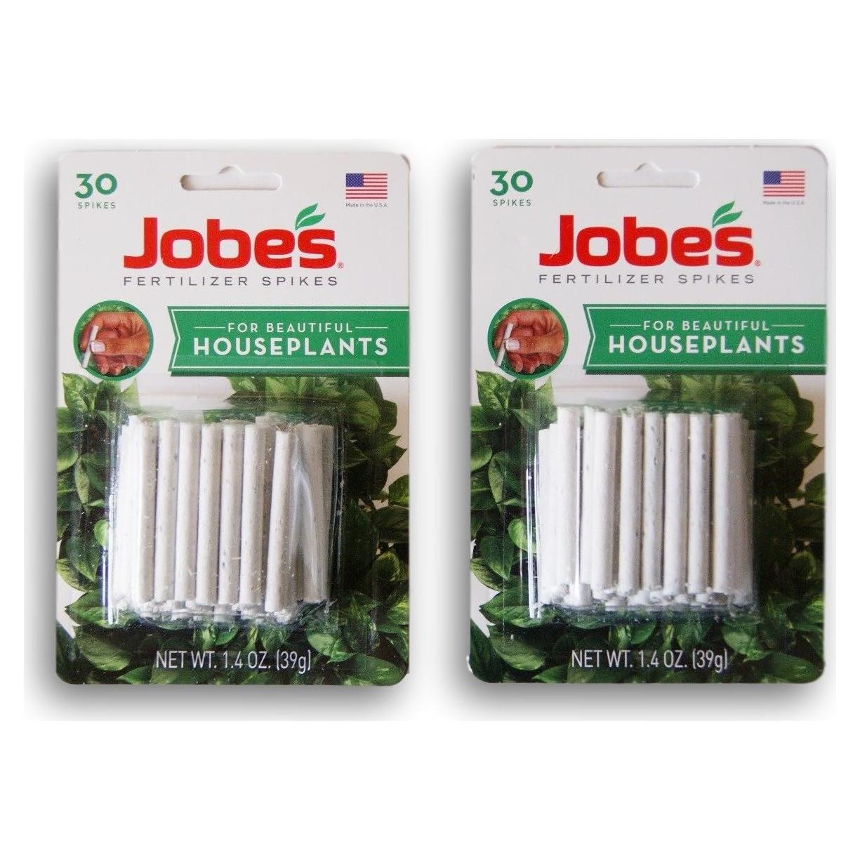 Picos de Fertilizante Jobes para Plantas de Interior - 60 Unidades