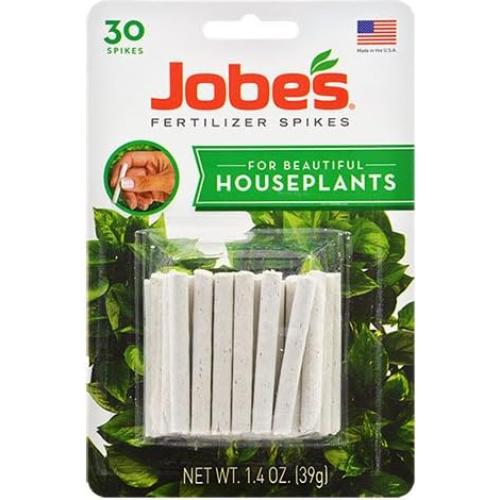 Picos de Fertilizante Jobes para Plantas de Interior - 60 Unidades