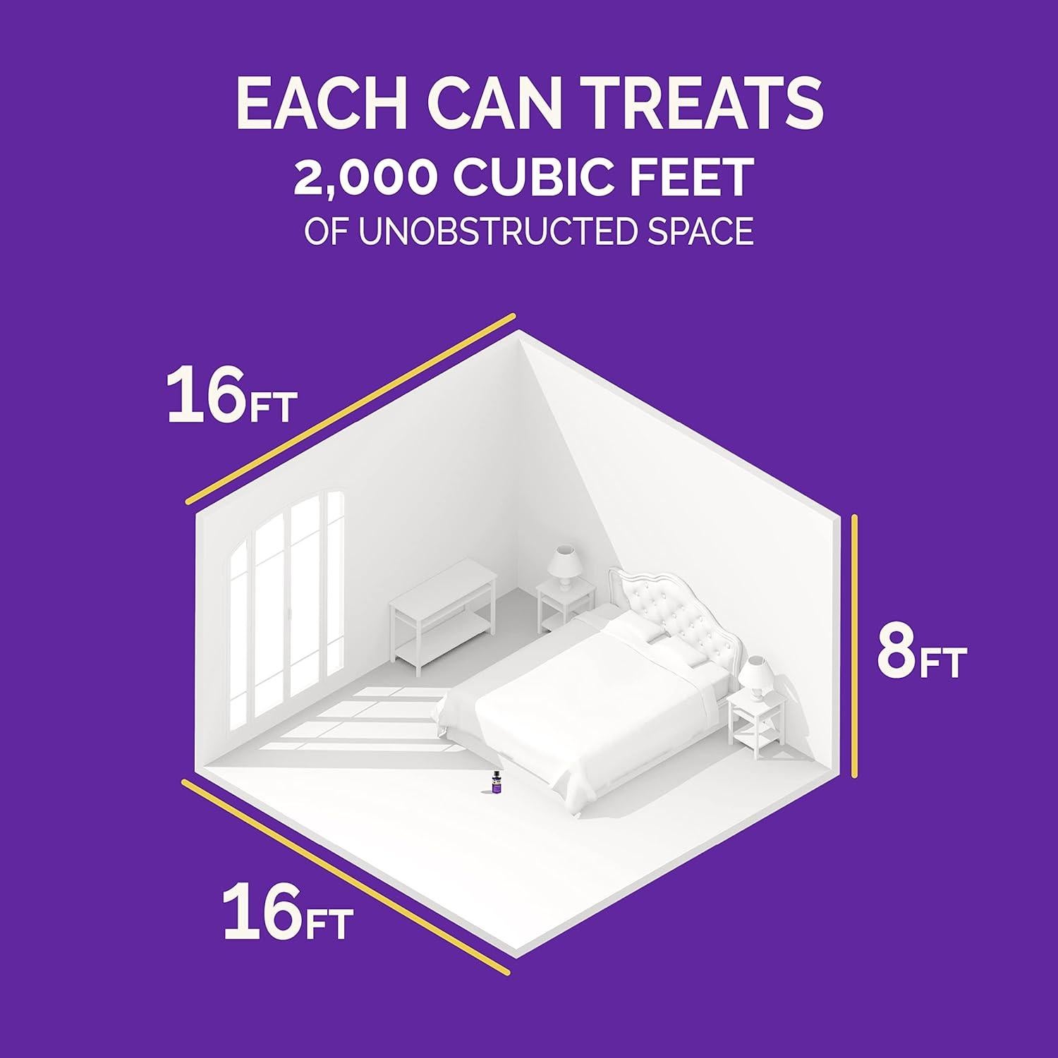 Niebla para Cama y Pulgas Hot Shot 357g - Controla Insectos