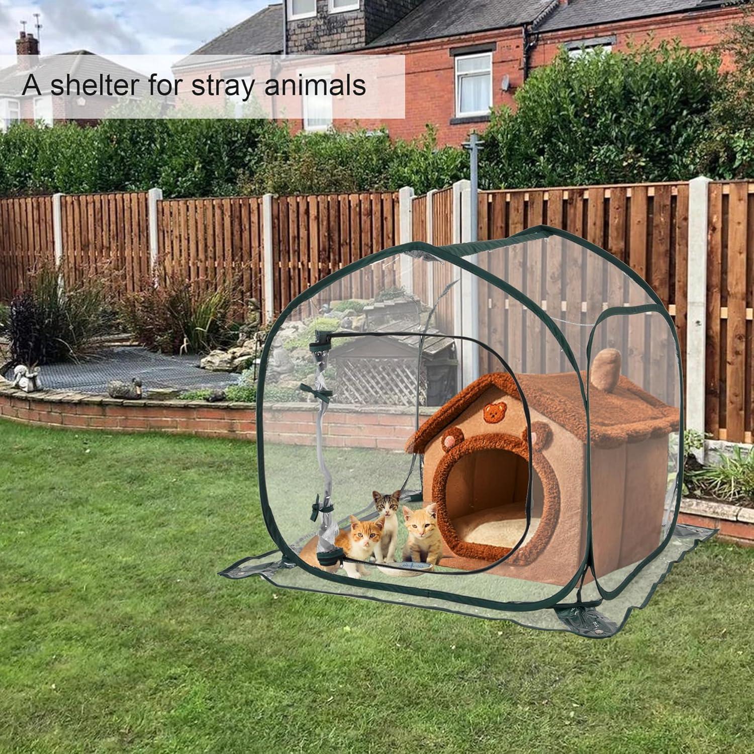 Mini Invernadero Plegable Toboom 80x80 cm Transparente