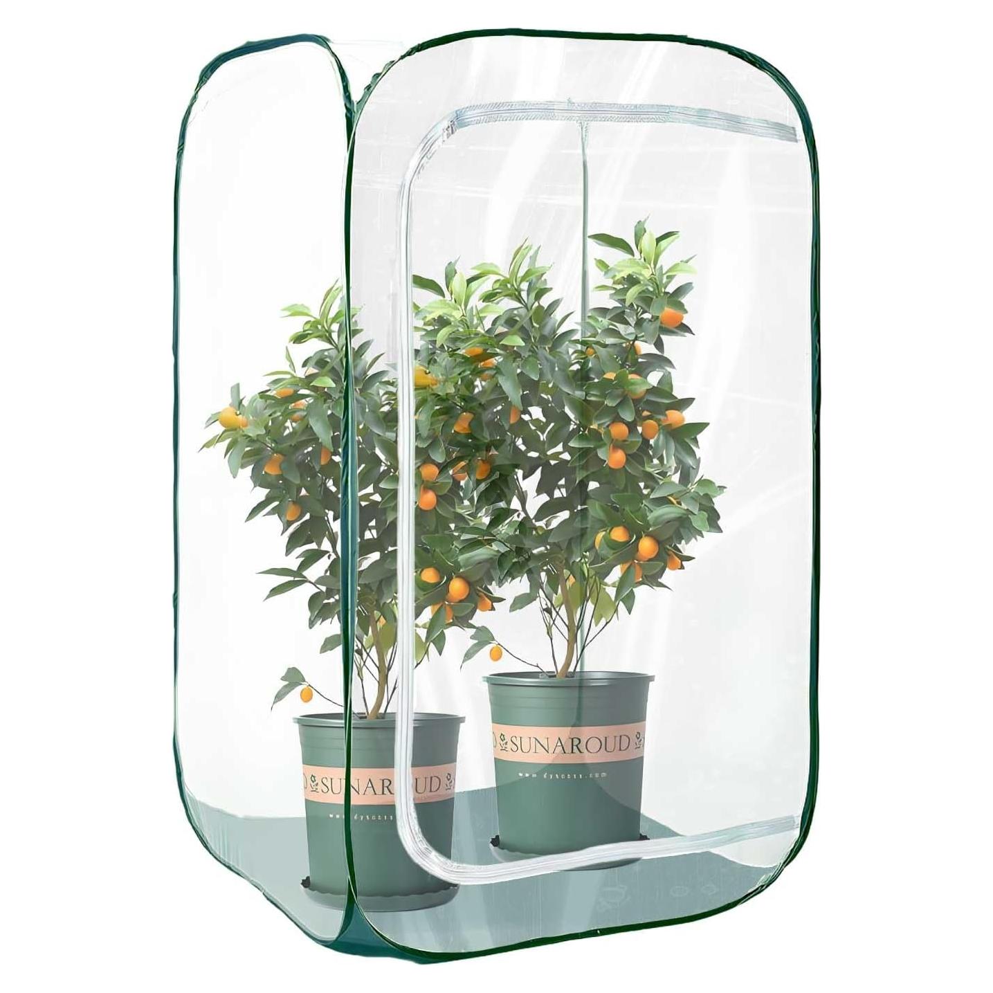 Invernadero Mini Hkvoxim 58.4x58.4x88.9cm PVC Transparente