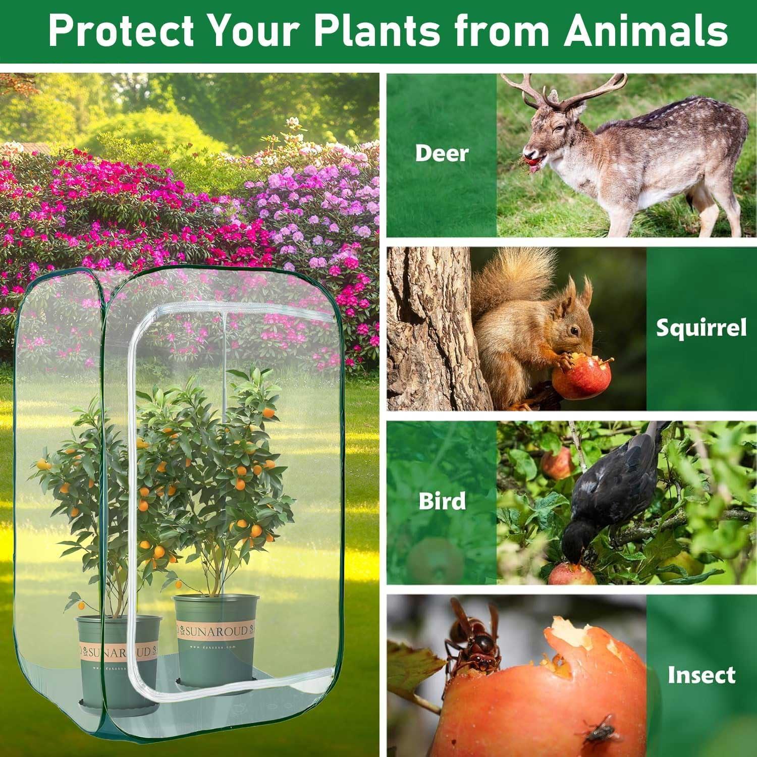 Invernadero Mini Hkvoxim 58.4x58.4x88.9cm PVC Transparente