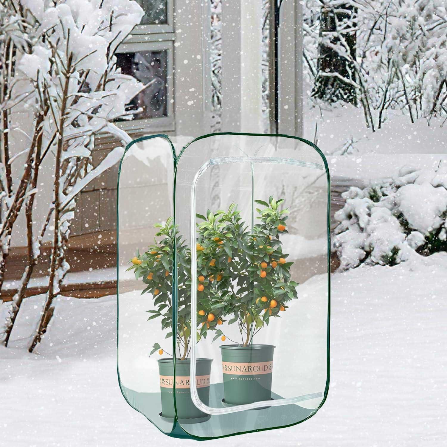 Invernadero Mini Hkvoxim 58.4x58.4x88.9cm PVC Transparente