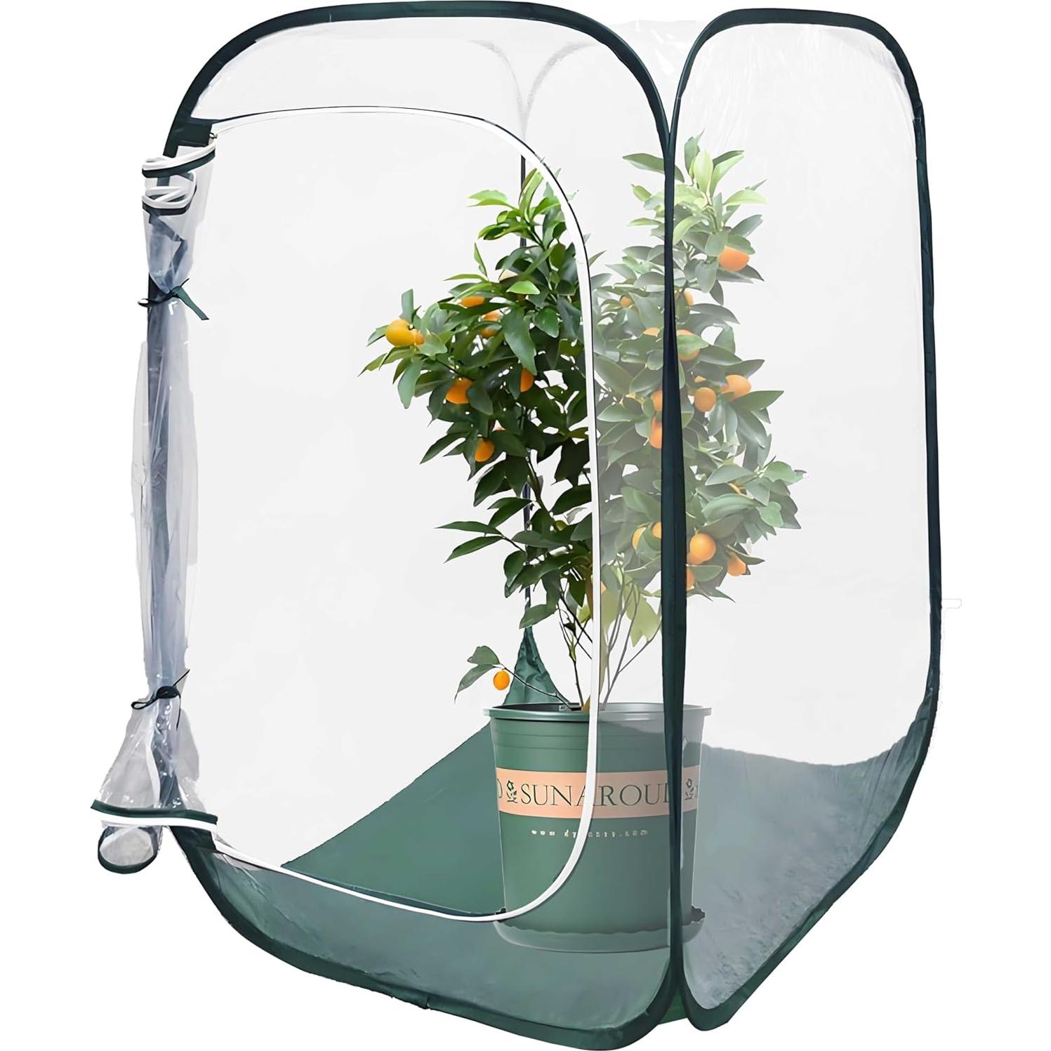 Invernadero Mini Hkvoxim 58.4x58.4x88.9cm PVC Transparente
