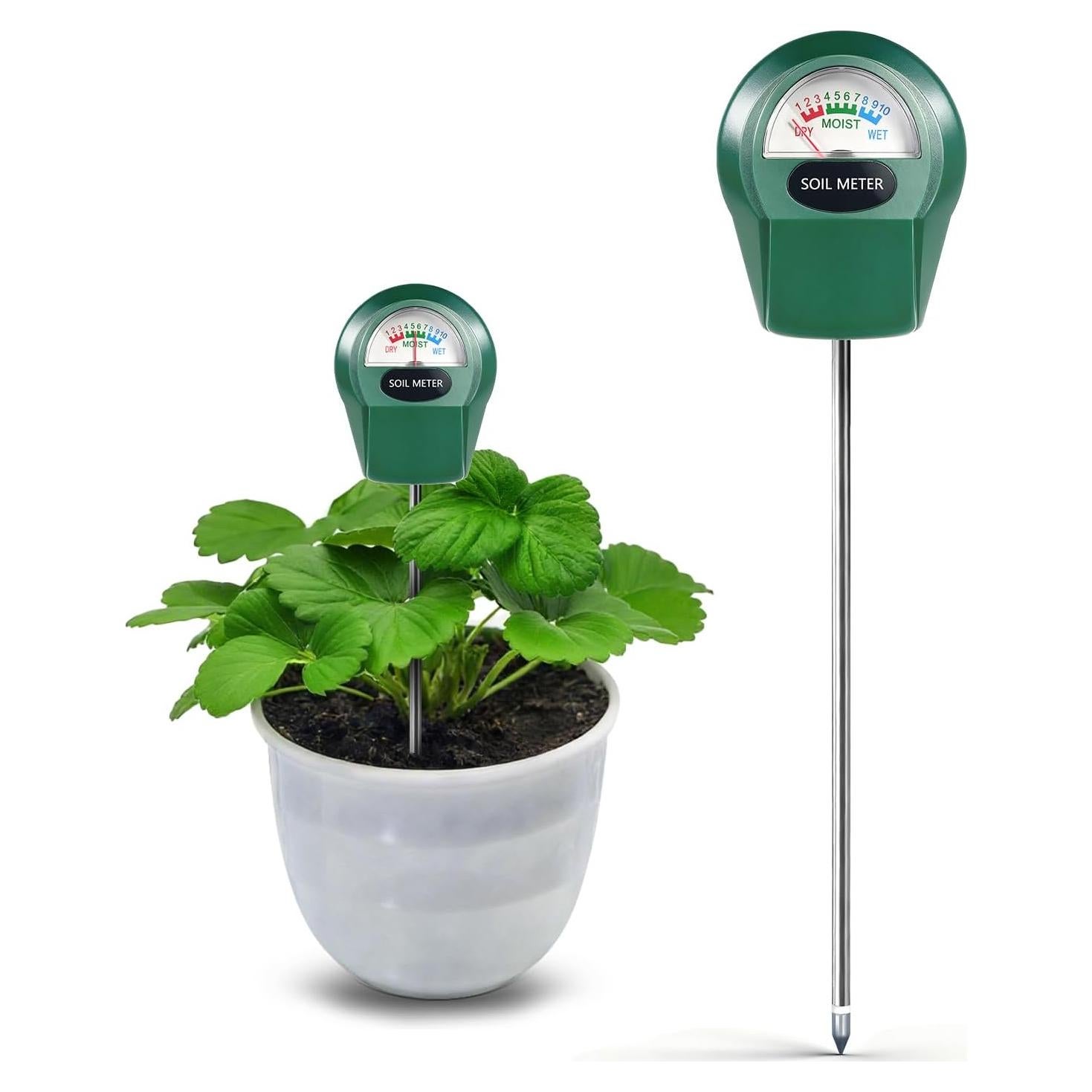 Medidor de Humedad del Suelo Zoiydals ST02 para Jardín