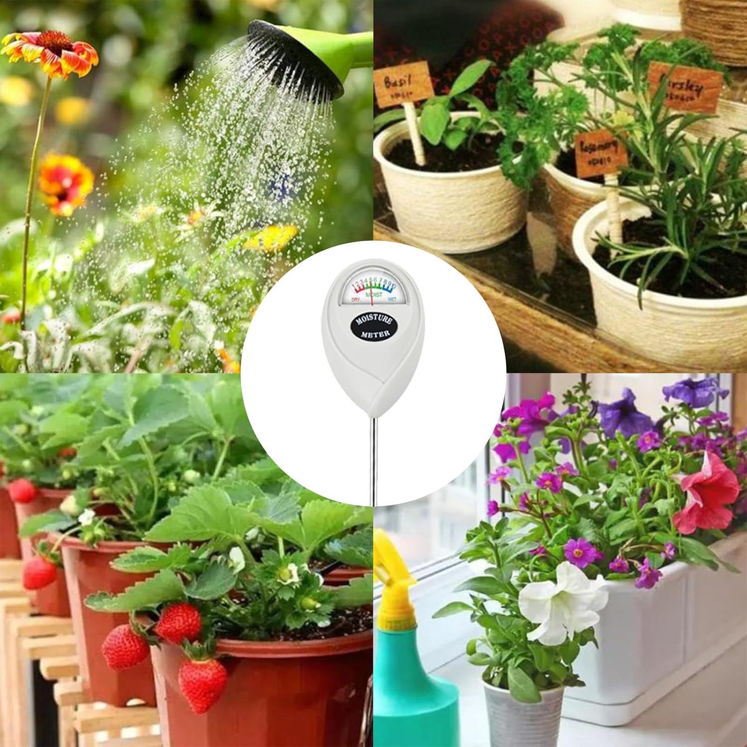 Medidor de Humedad del Suelo Hathdia, Sensor Sin Batería 17 cm