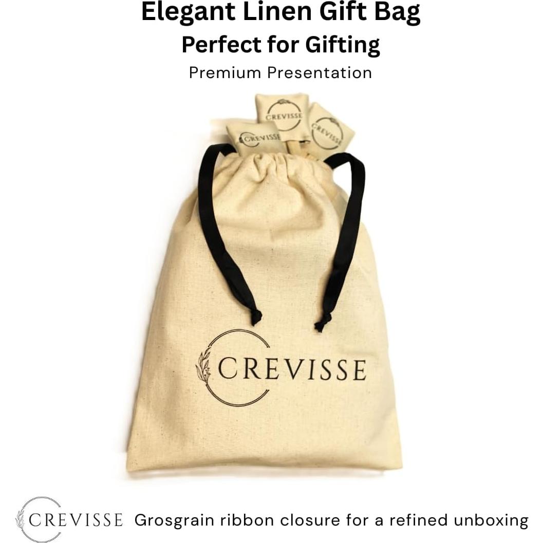 Esponja de Lufa Egipcia Natural Crevisse - Exfoliante 3 Unidades