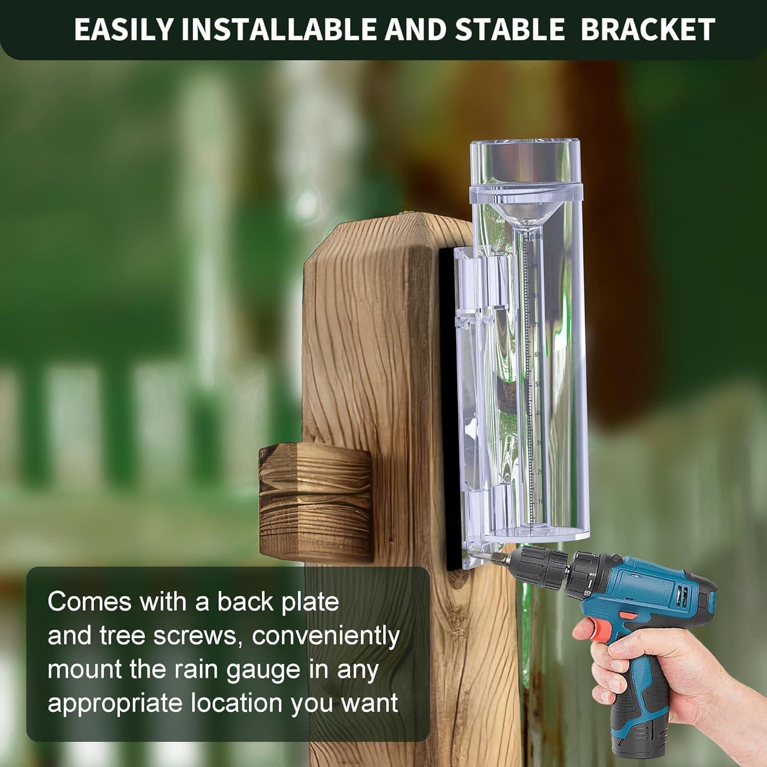 Pluviómetro Profesional TAMIDN RG-p 27.94 cm Resistente UV