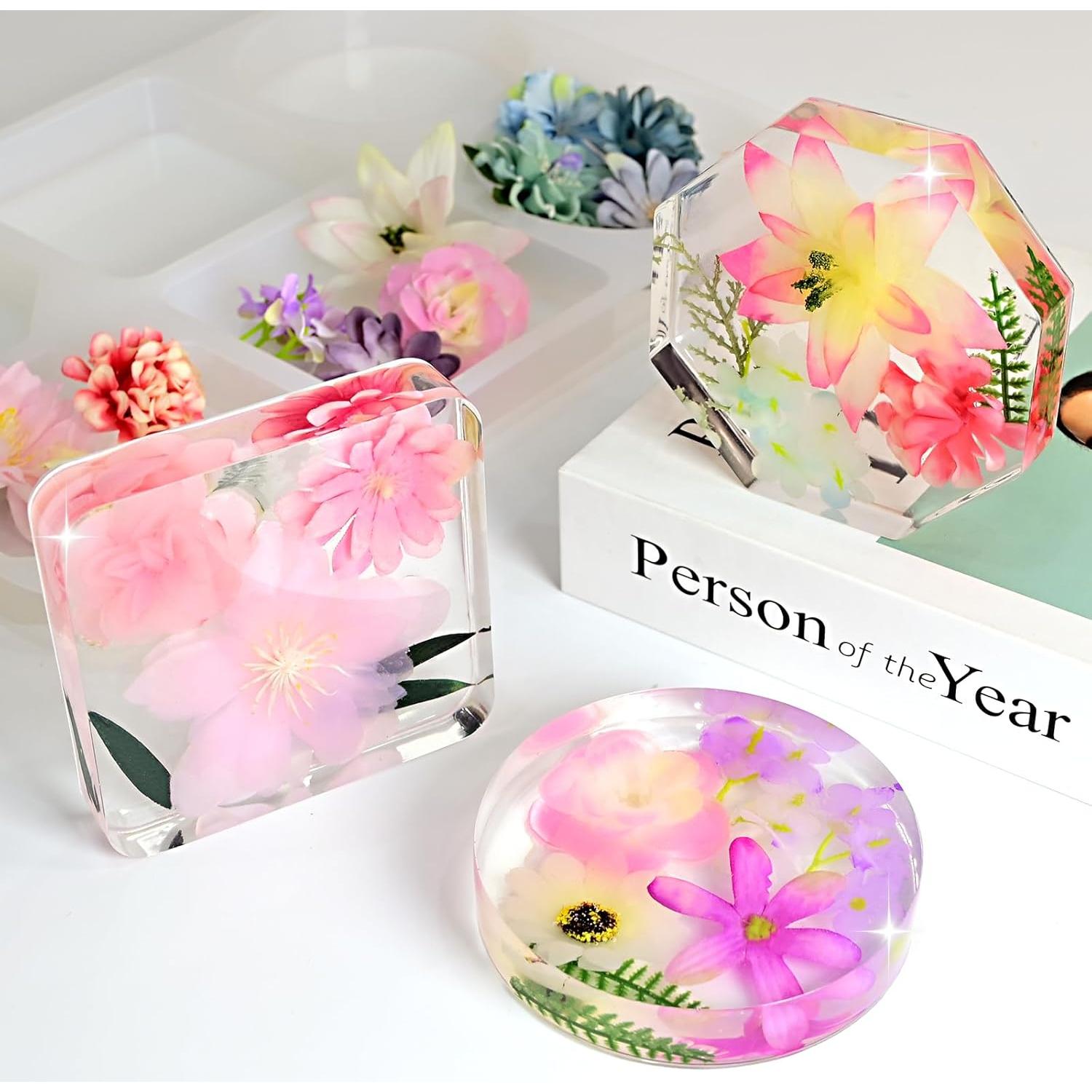 Moldes de Silicona para Resina Epóxica ZQYSING 6 Cavidades