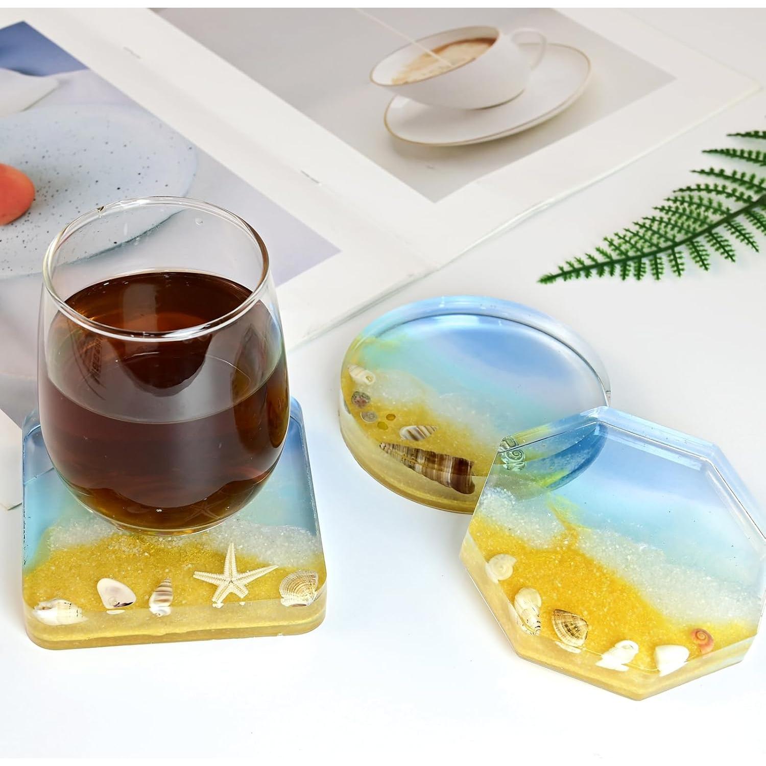 Moldes de Silicona para Resina Epóxica ZQYSING 6 Cavidades