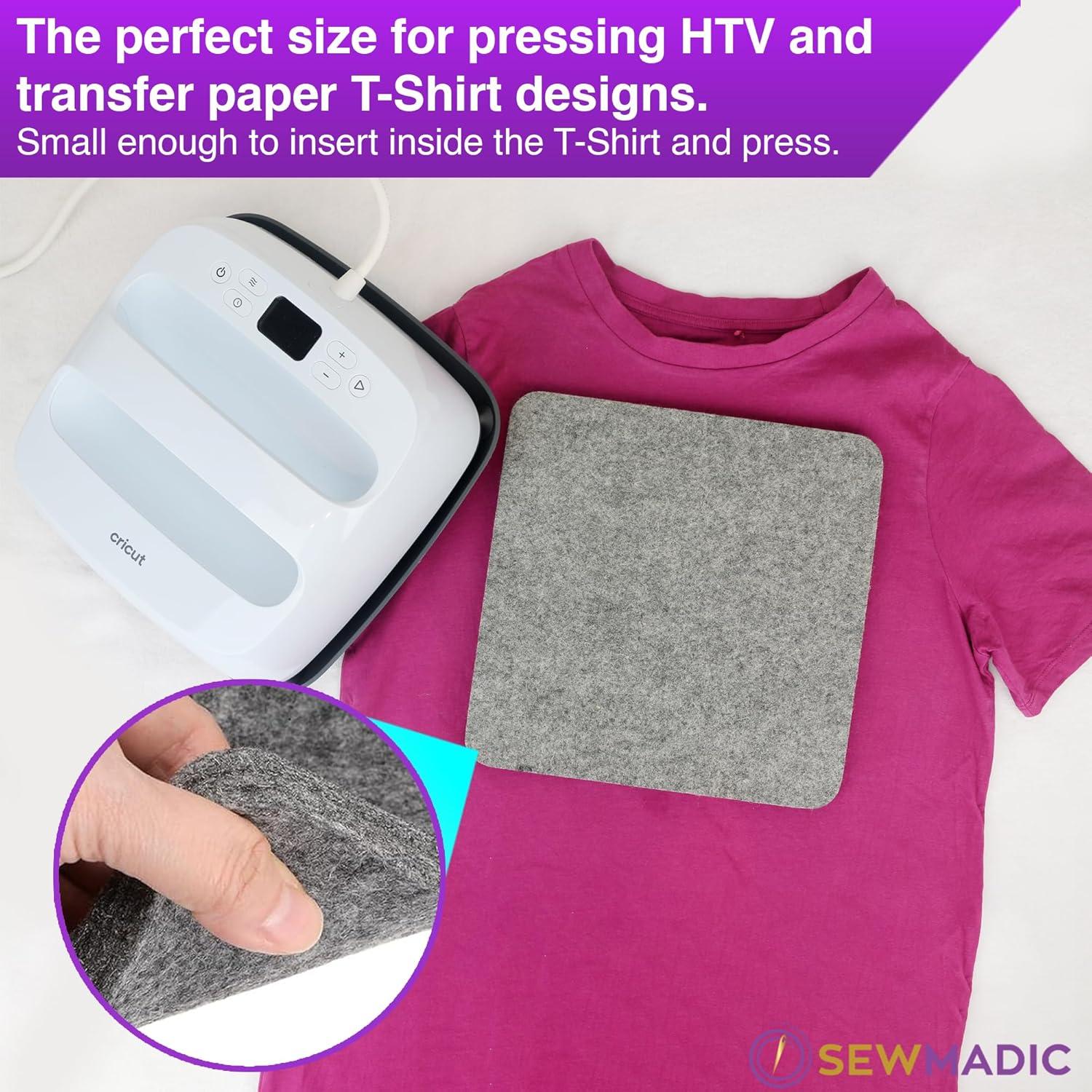 Alfombrilla de Prensado de Lana Sewmadic 25.4cm Doble Cara