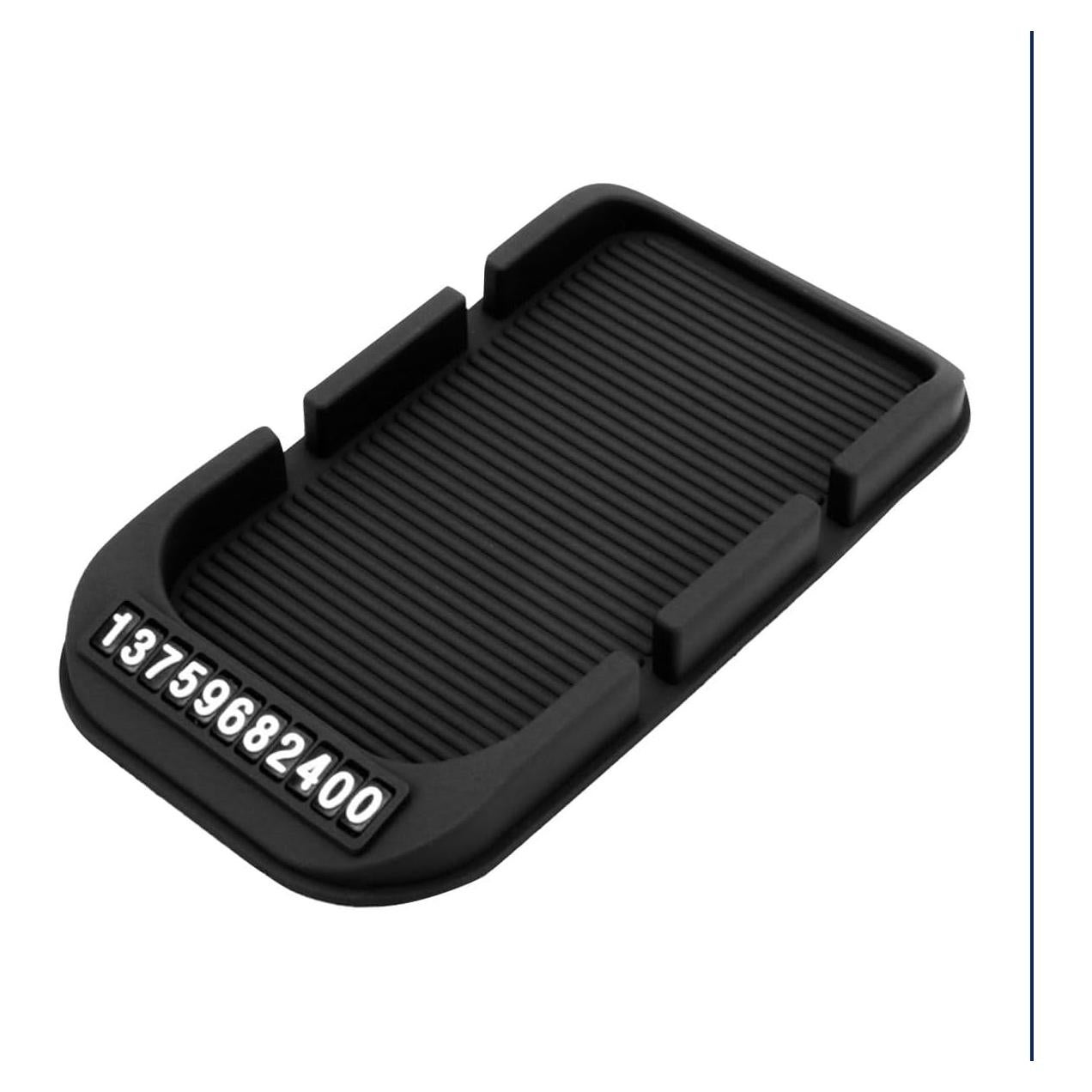 Almohadilla Antideslizante para Tablero de Coche ZIMISI Negro