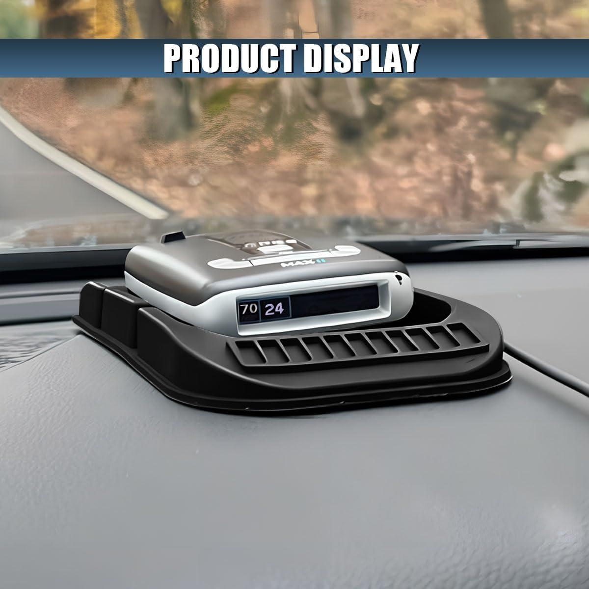 Almohadilla Antideslizante para Tablero de Coche ZIMISI Negro