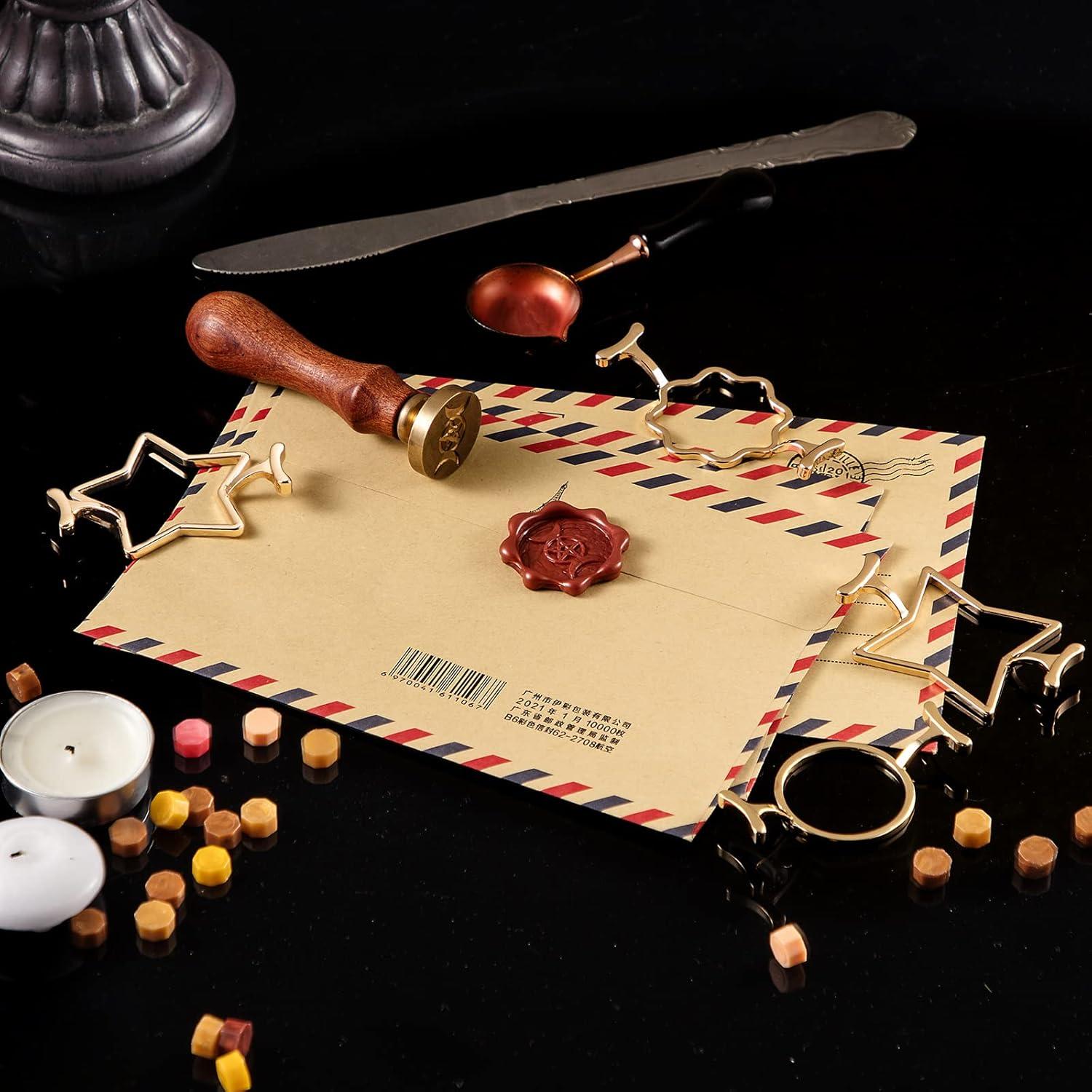 Kit de Sello de Cera Tessco 12 Piezas con Alfombrilla de Silicona