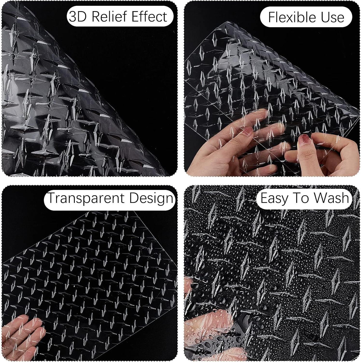 Ocmoiy 6 Tapetes de Fondant Texturizados para Pasteles 17.78x25.4cm